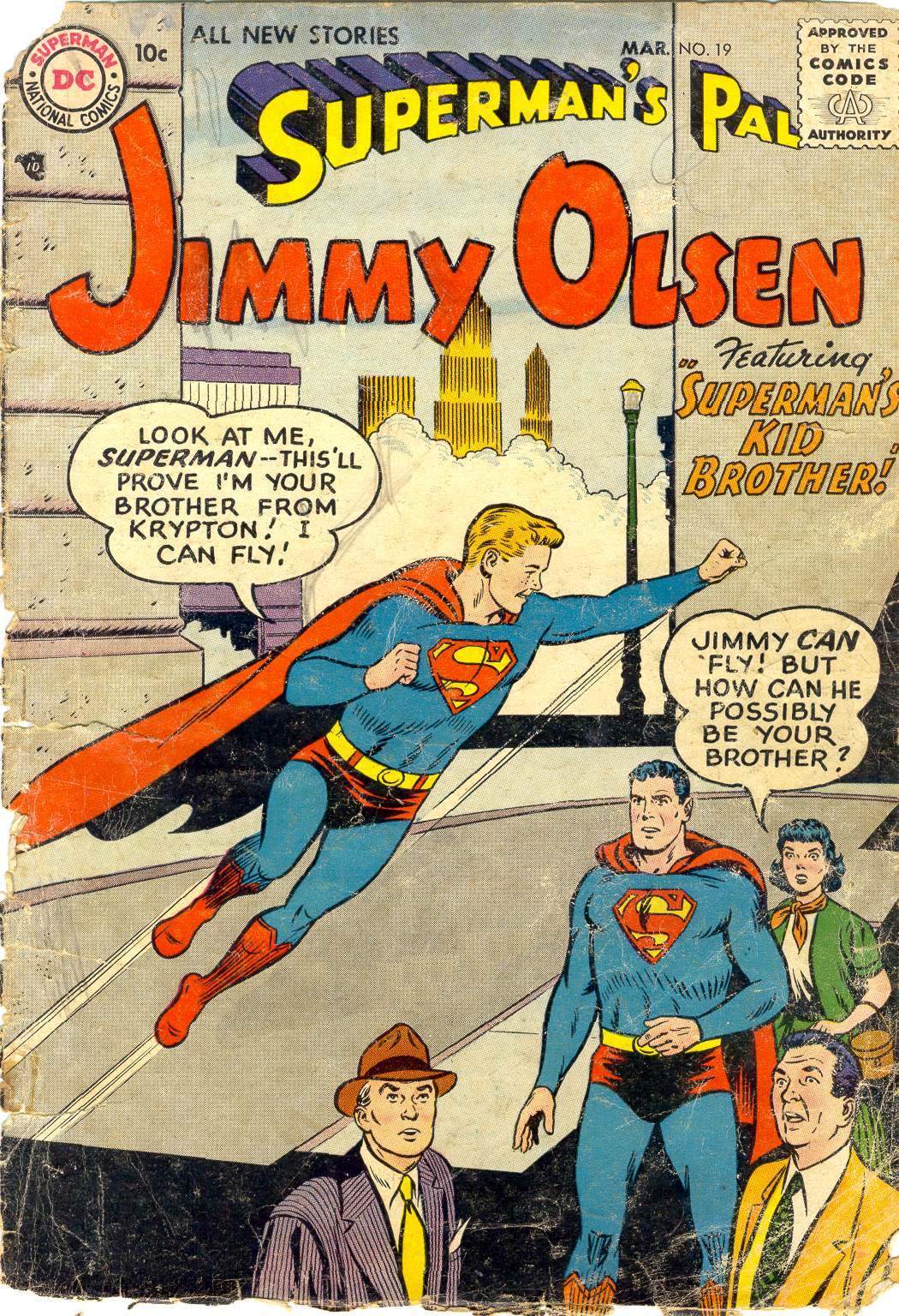 Read online Superman's Pal Jimmy Olsen comic -  Issue #19 - 1
