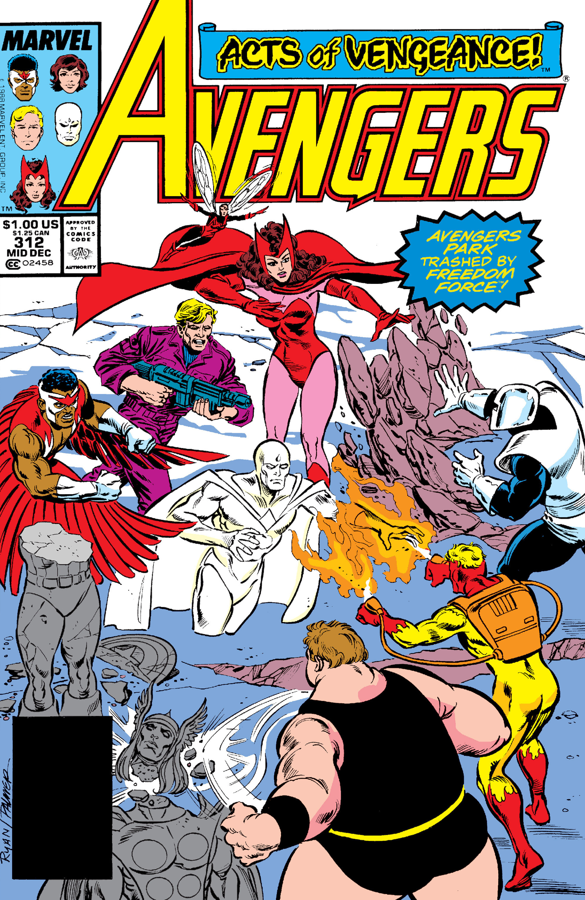 Read online The Avengers (1963) comic -  Issue #312 - 1