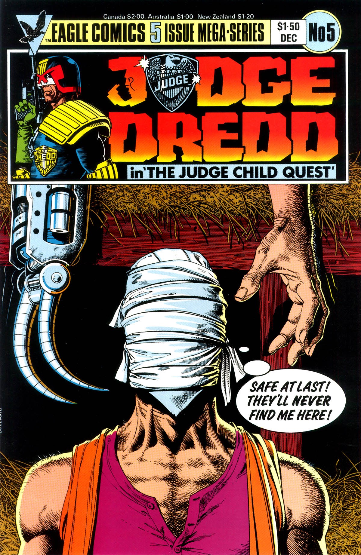 Read online Judge Dredd: The Judge Child Quest comic -  Issue #5 - 1