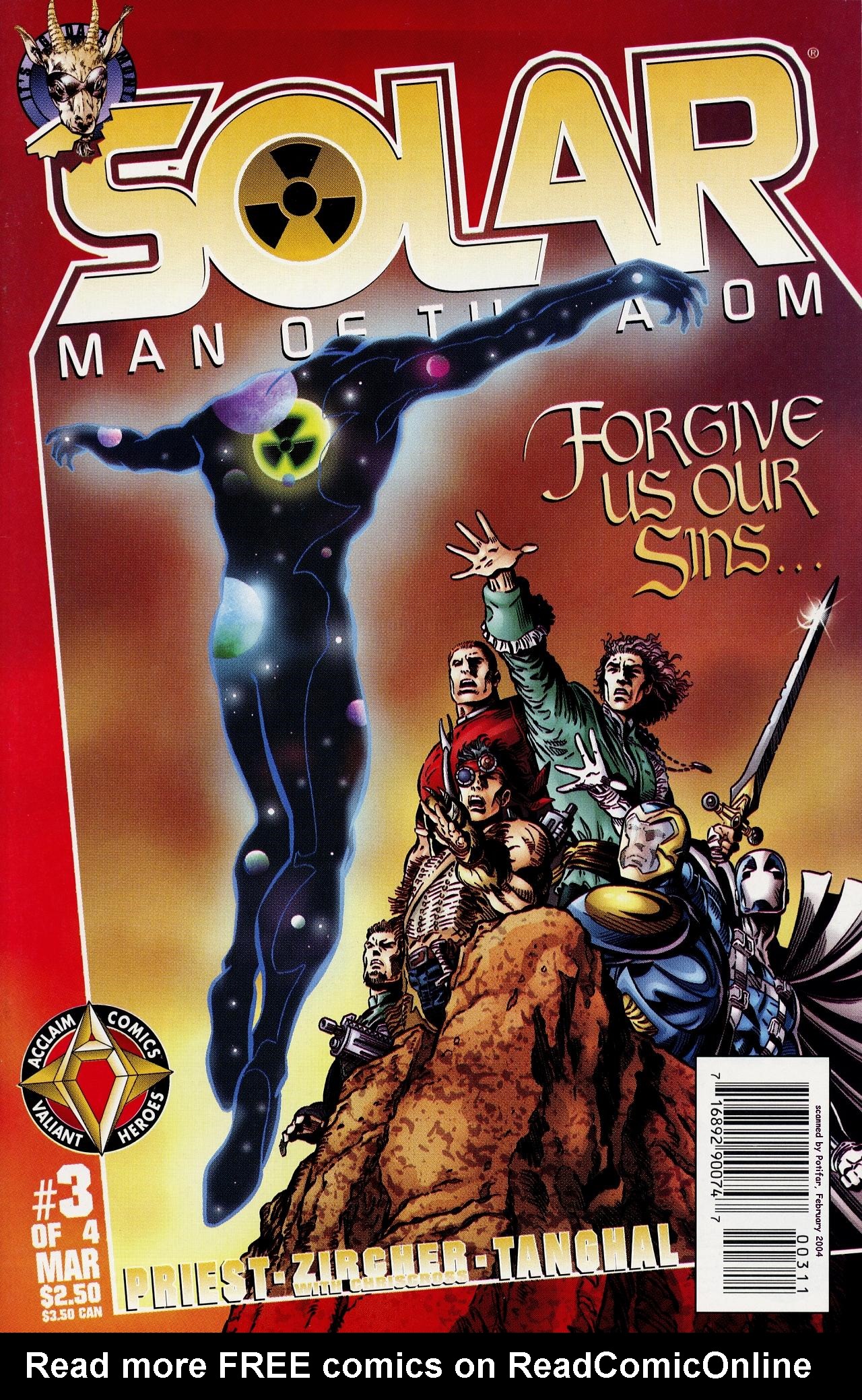 Read online Solar, Man of the Atom: Hell on Earth comic -  Issue #3 - 1