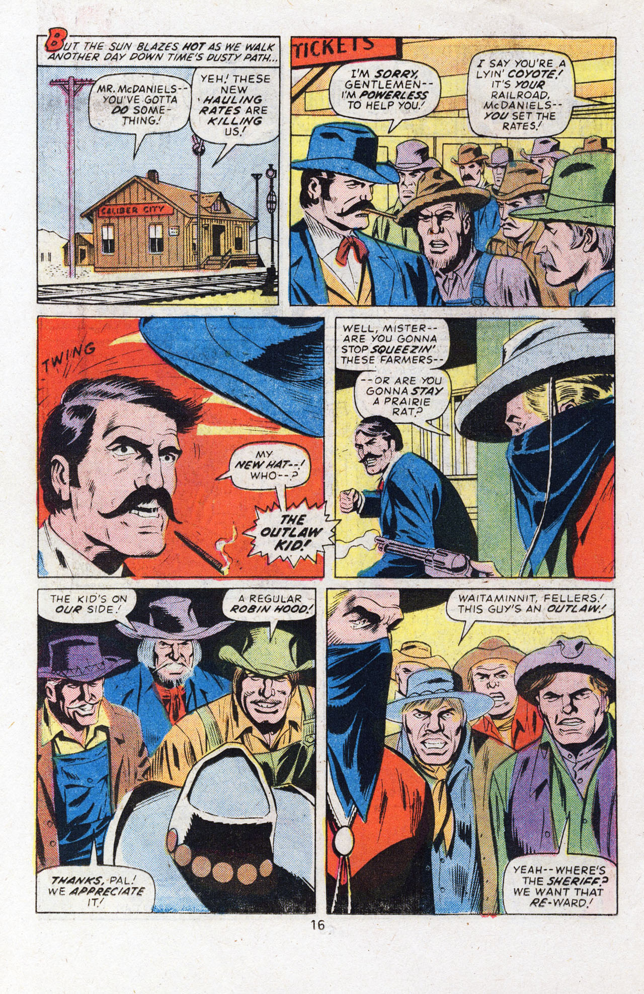 Read online The Outlaw Kid (1970) comic -  Issue #28 - 18