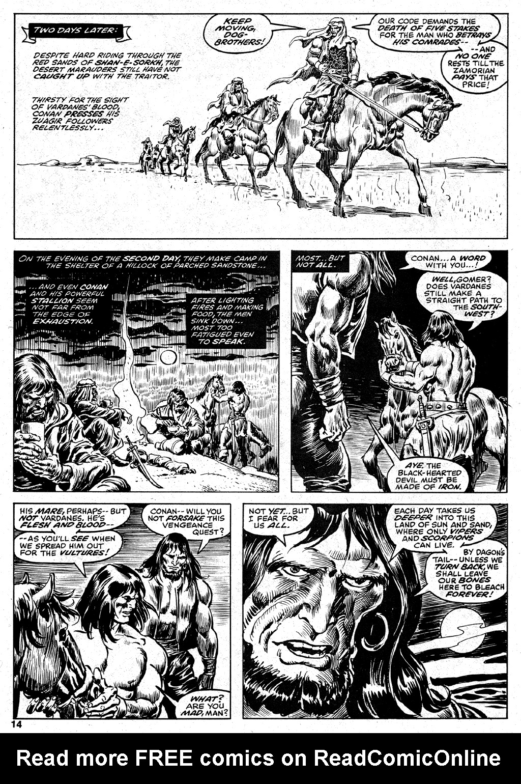Read online The Savage Sword Of Conan comic -  Issue #35 - 14