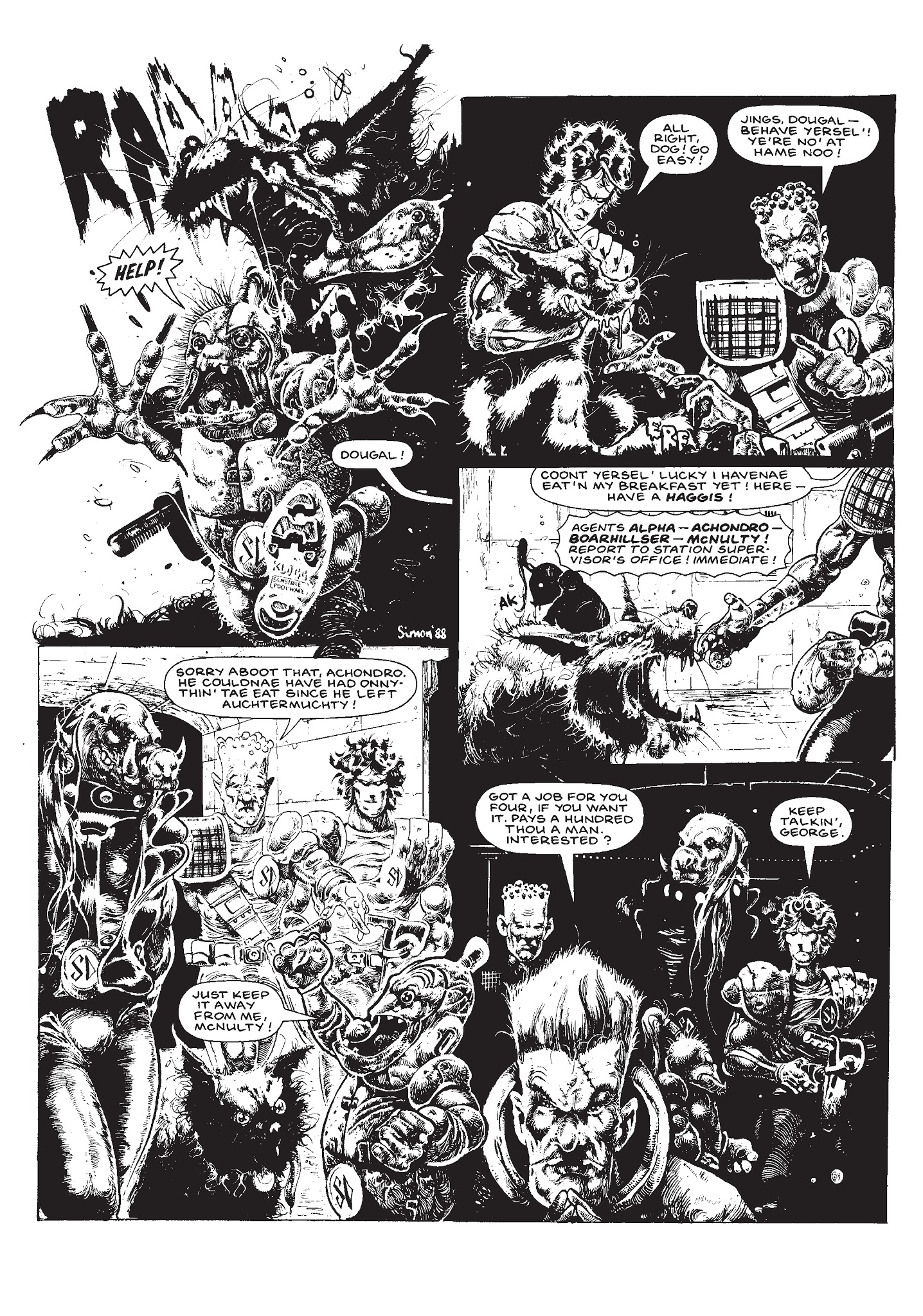 Read online Strontium Dog: Search/Destroy Agency Files comic -  Issue # TPB 4 - 304