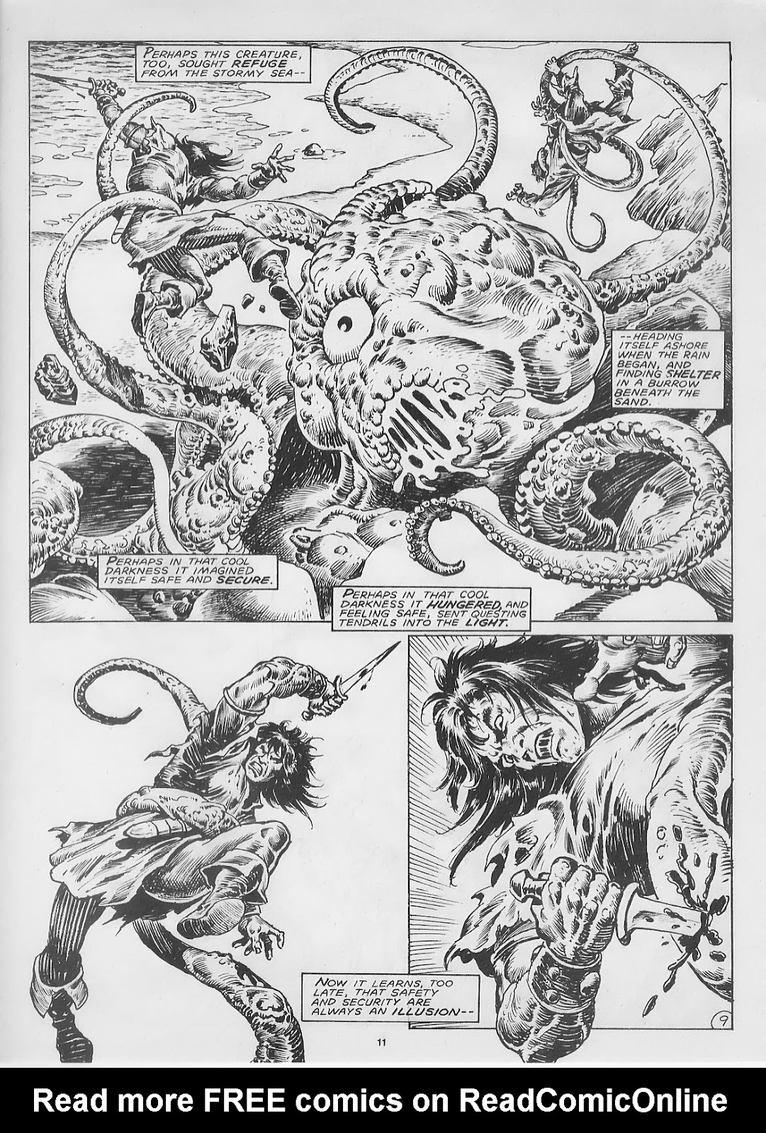 The Savage Sword Of Conan issue 166 - Page 13
