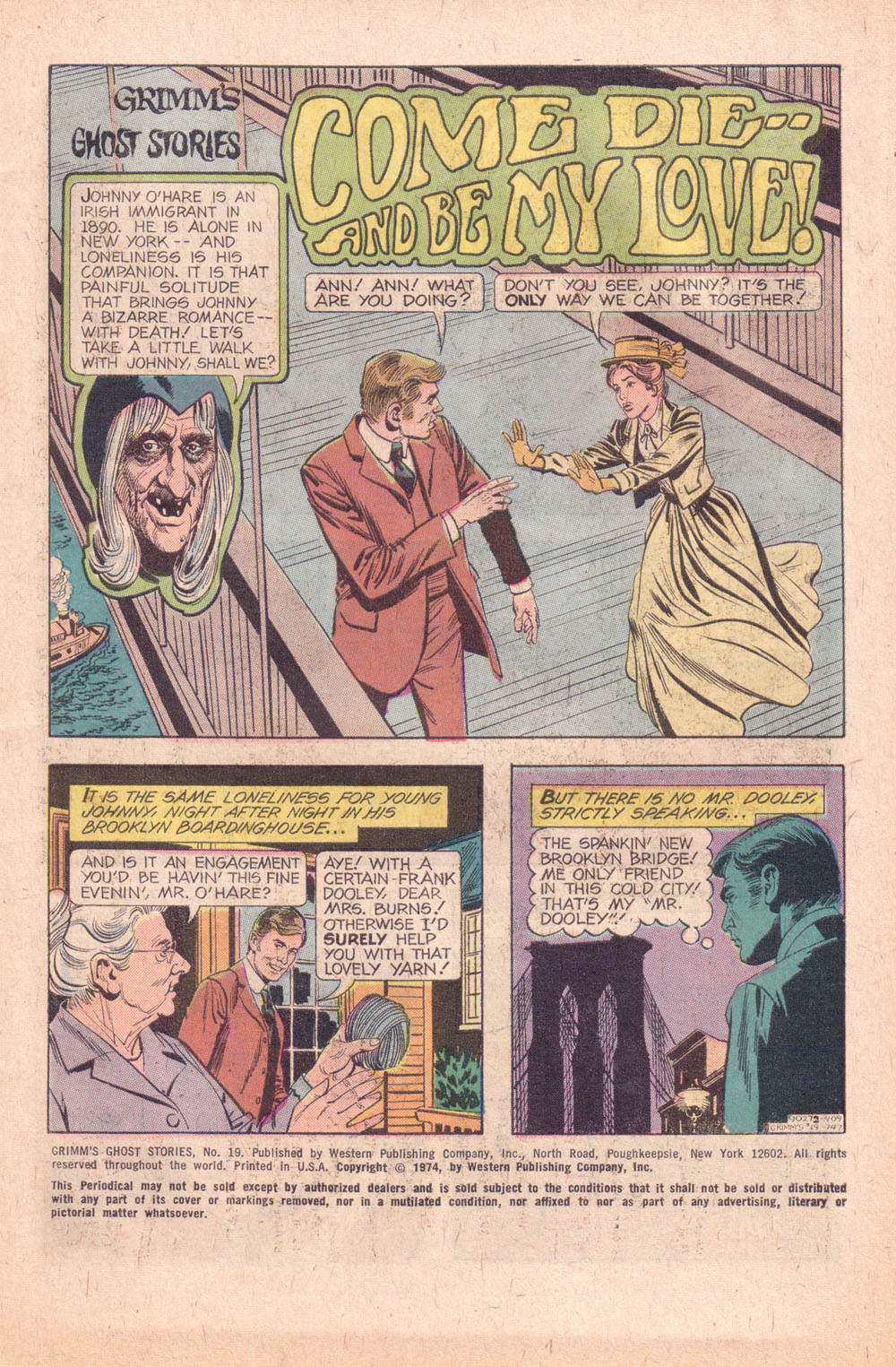 Read online Grimm's Ghost Stories comic -  Issue #19 - 2