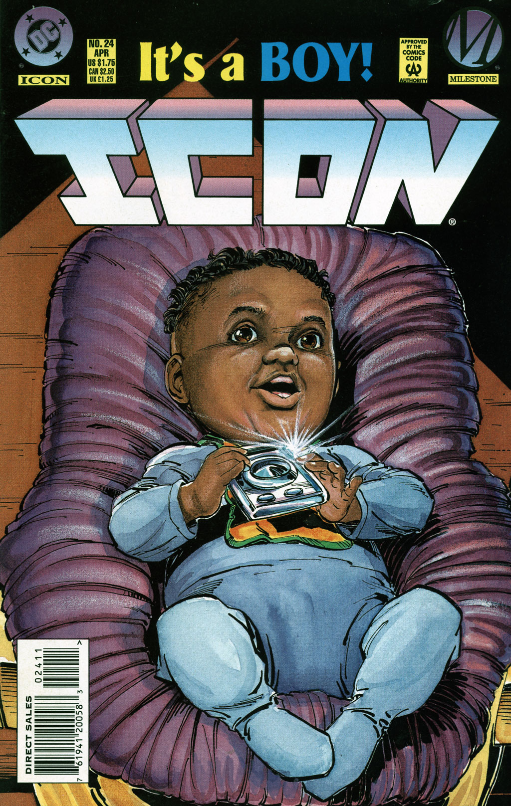 Read online Icon comic -  Issue #24 - 1