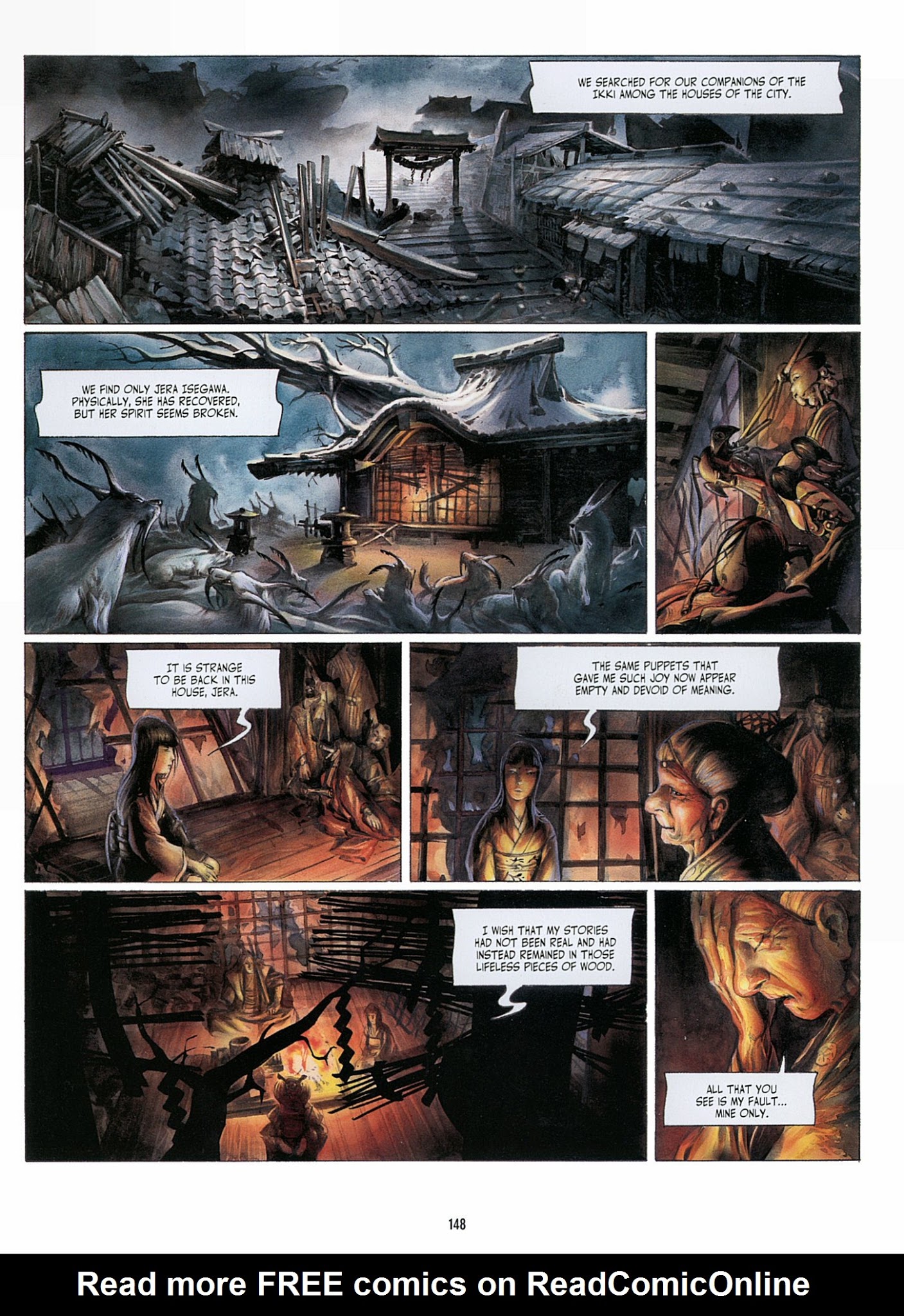 Read online Legend of the Scarlet Blades comic -  Issue # TPB - 149