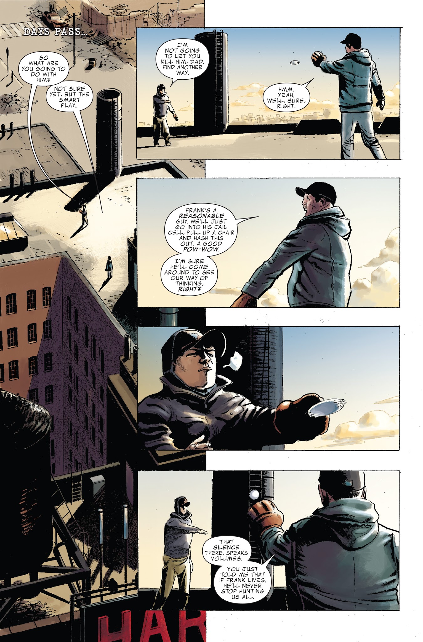 Read online Punisher: In The Blood comic -  Issue #4 - 5