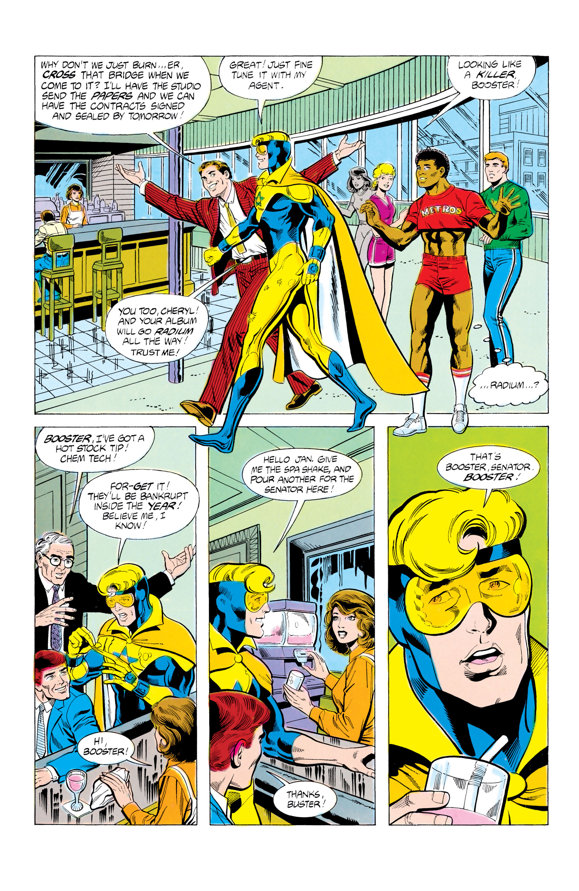 Read online Booster Gold (1986) comic -  Issue #1 - 4