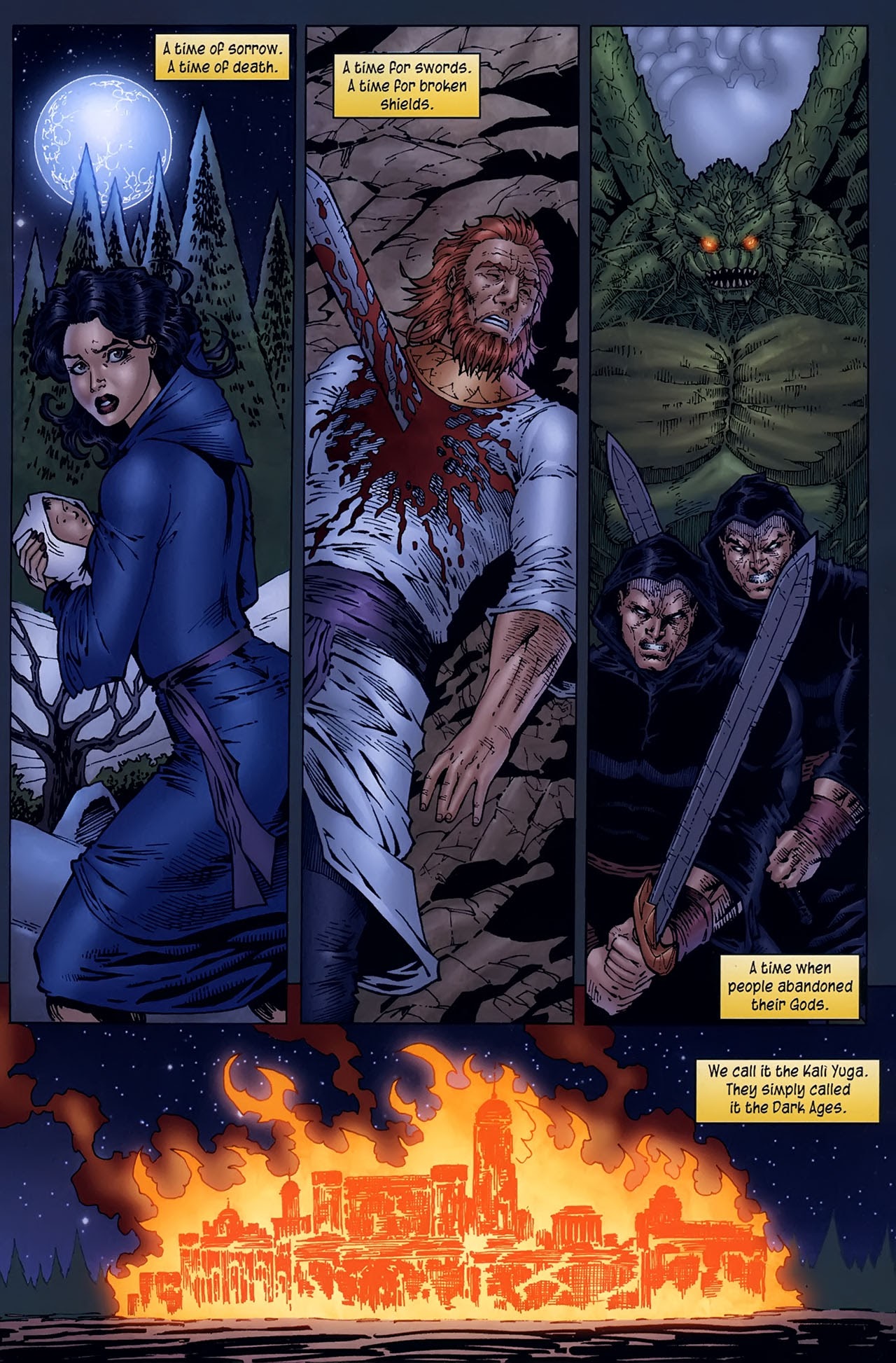 Read online Kade: Shiva's Sun comic -  Issue #0 - 5