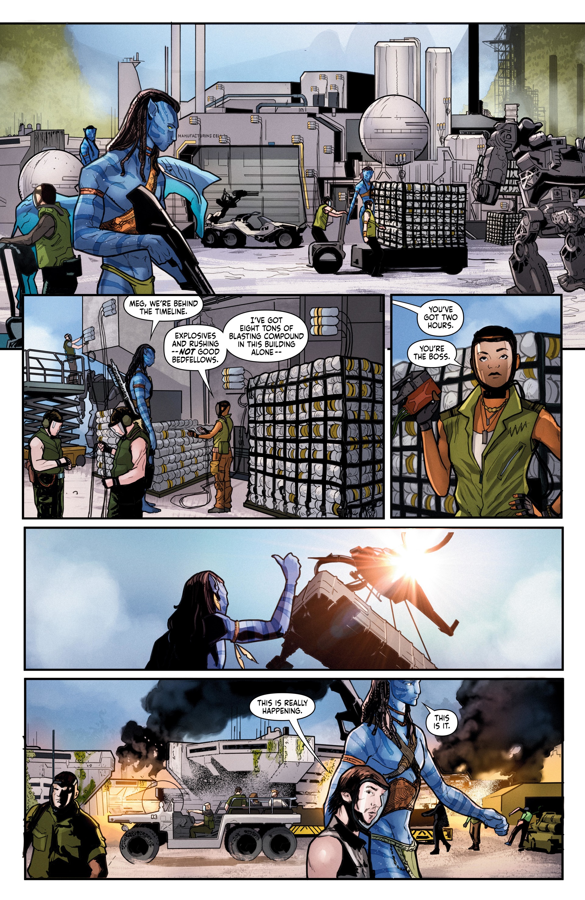 Read online Avatar: The High Ground comic -  Issue # TPB 2 - 10