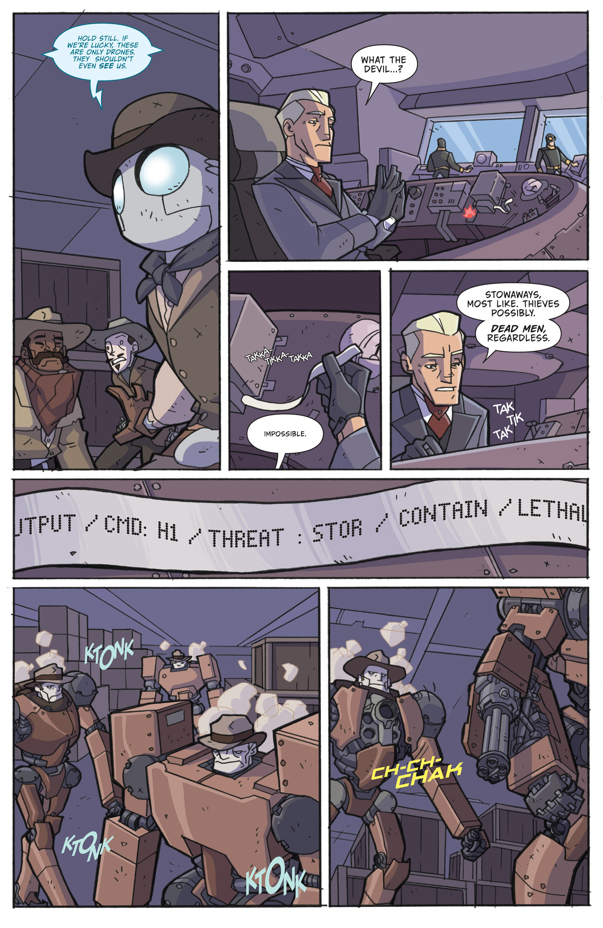 Read online Atomic Robo and the Knights of the Golden Circle comic -  Issue #4 - 6