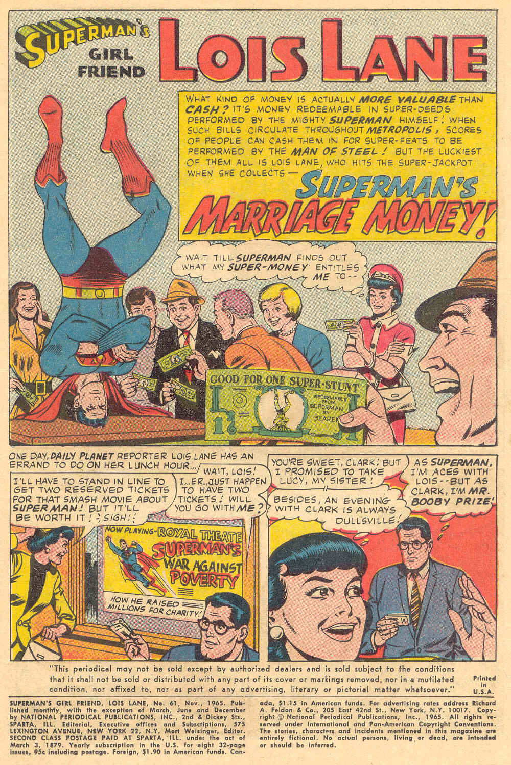 Read online Superman's Girl Friend, Lois Lane comic -  Issue #61 - 3