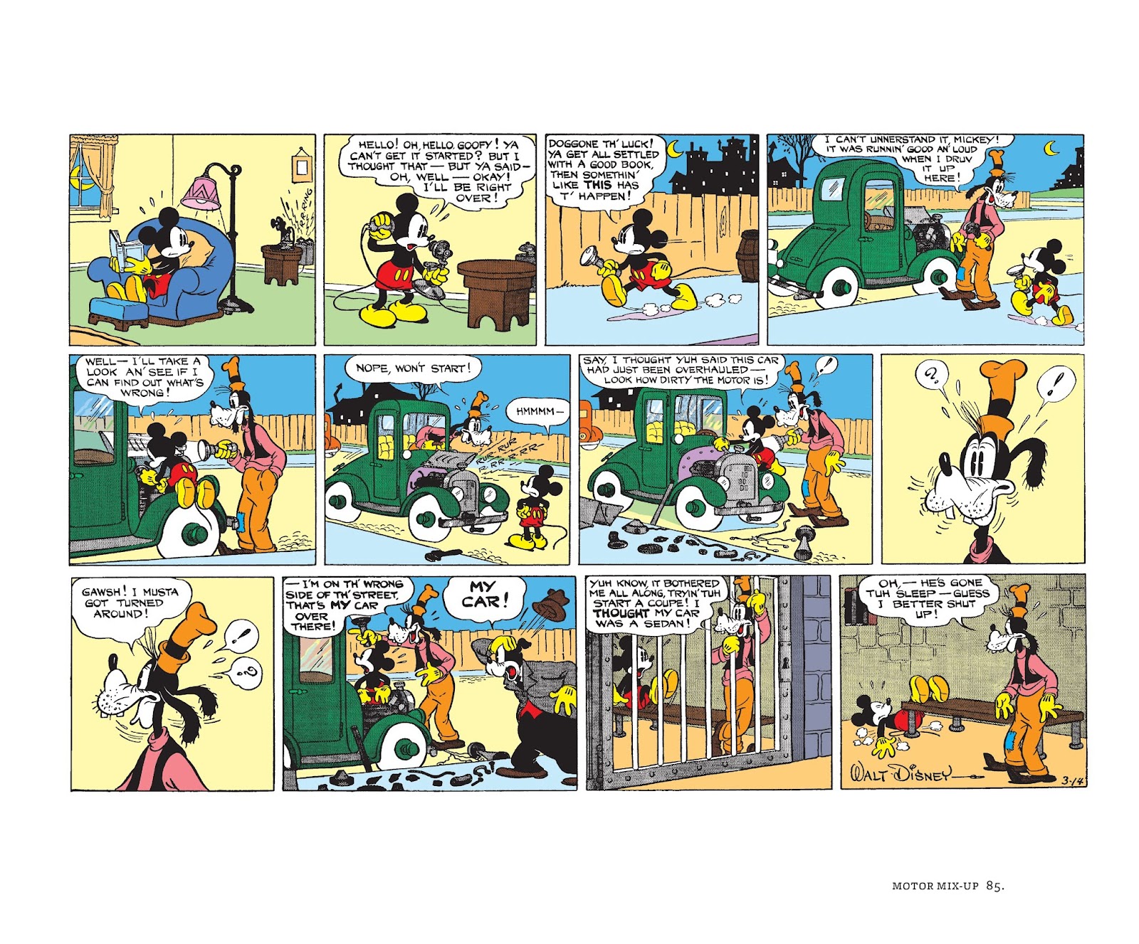 Walt Disney's Mickey Mouse Color Sundays issue TPB 2 (Part 1) - Page 85