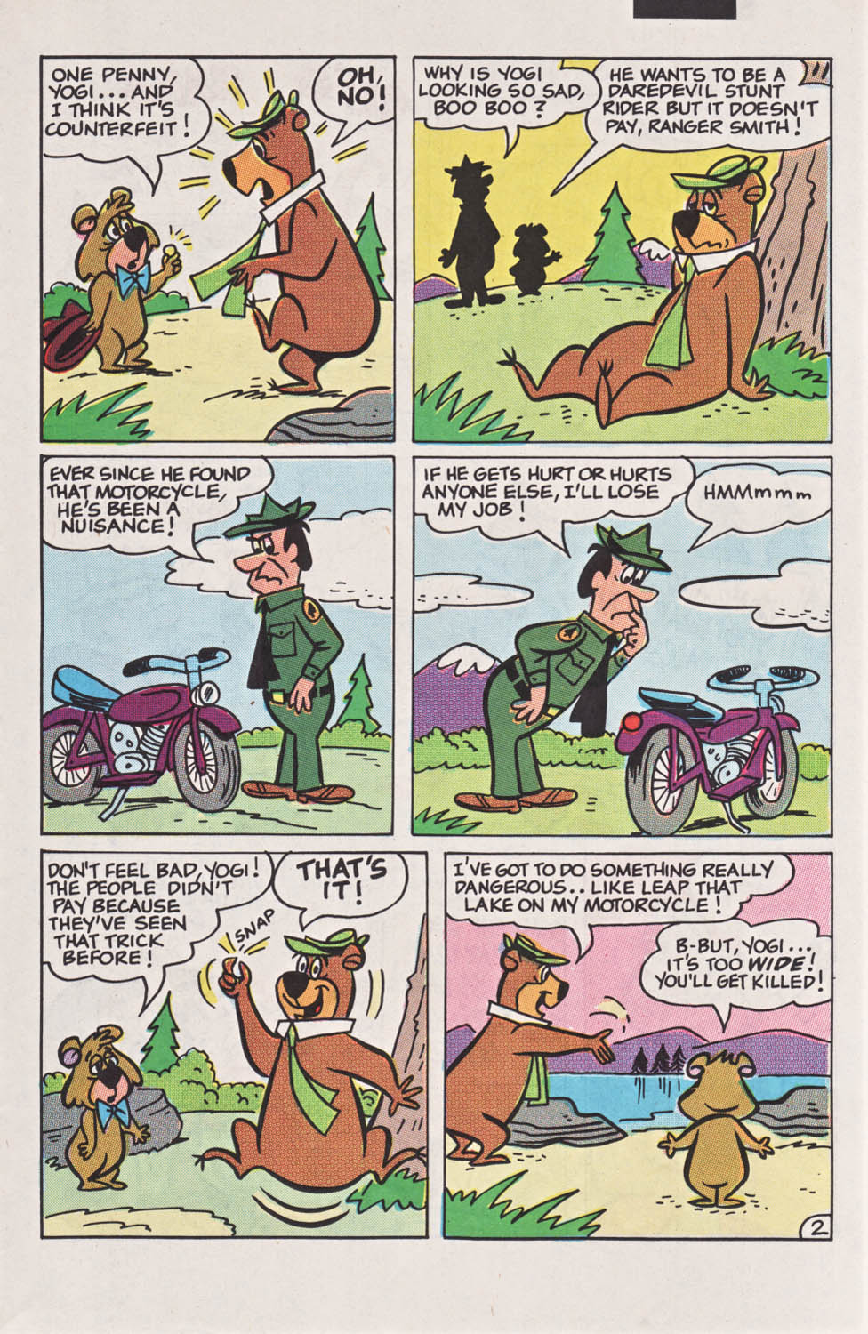 Read online Yogi Bear (1992) comic -  Issue #3 - 22