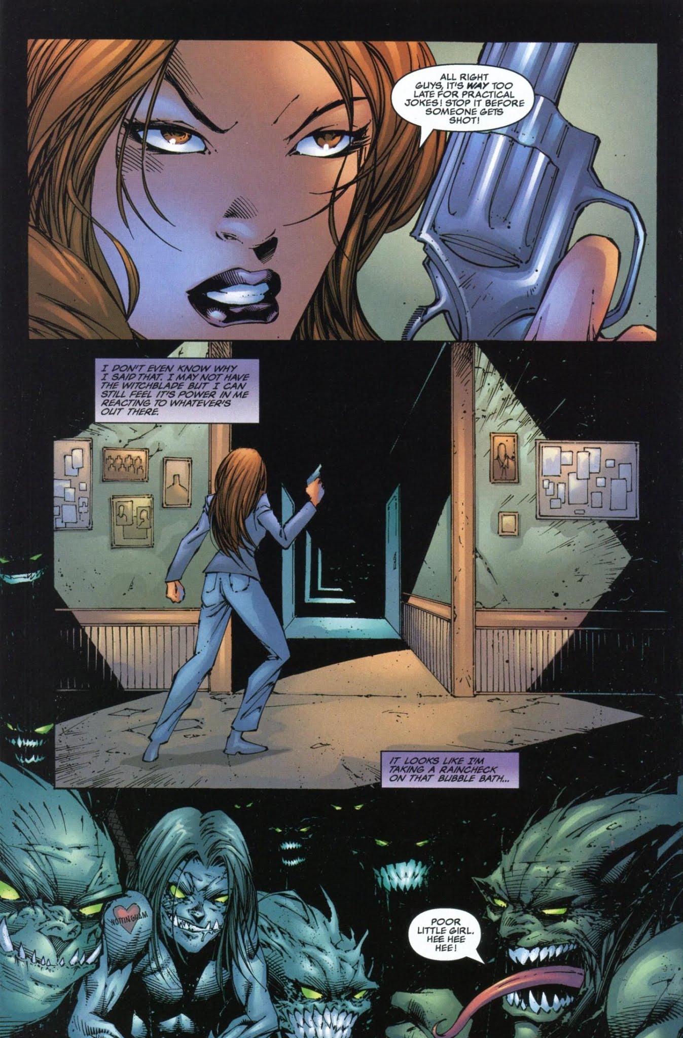 Read online Witchblade vs The Darkness comic -  Issue # Full - 7