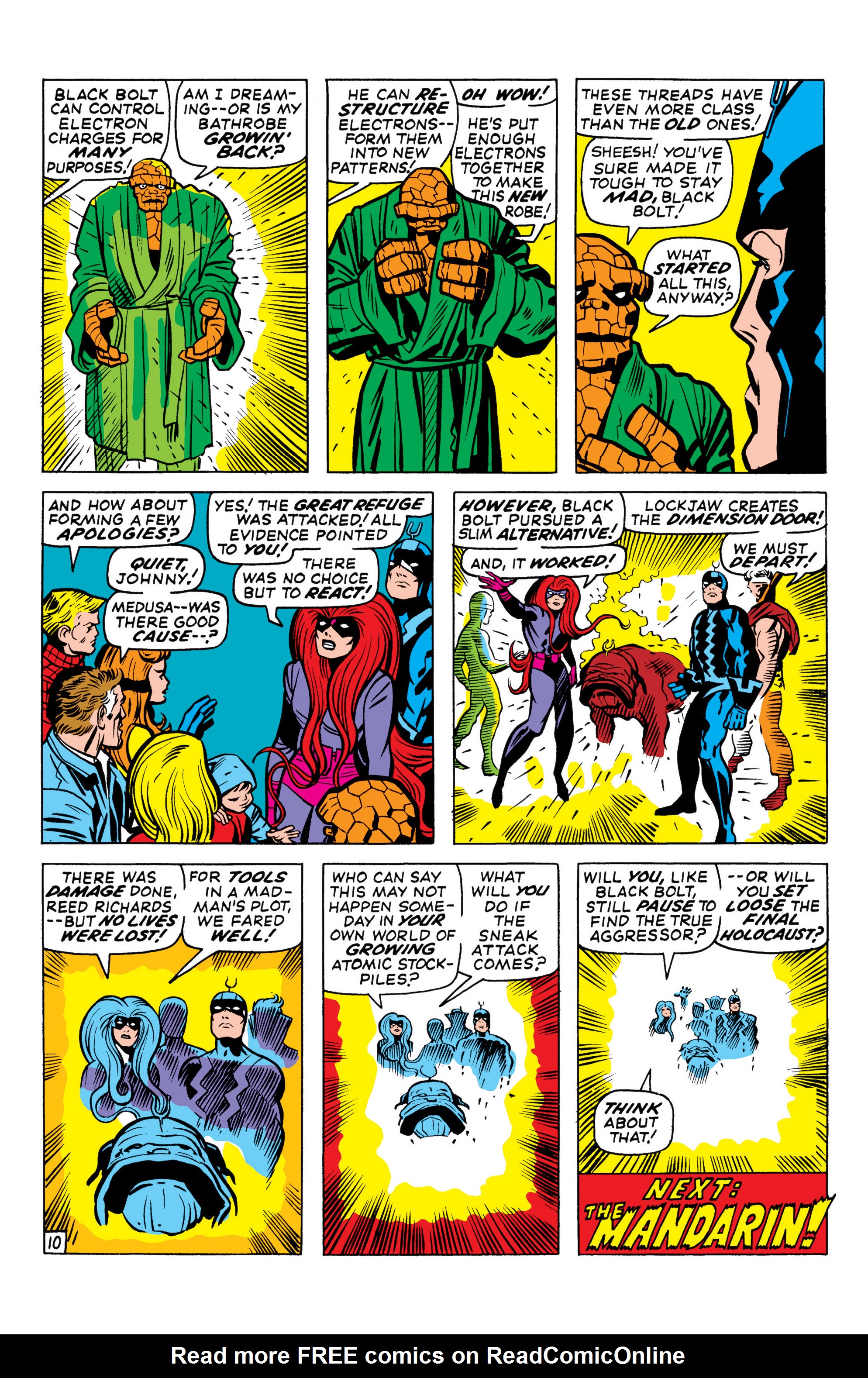 Read online Marvel Masterworks: The Inhumans comic -  Issue # TPB 1 (Part 1) - 90