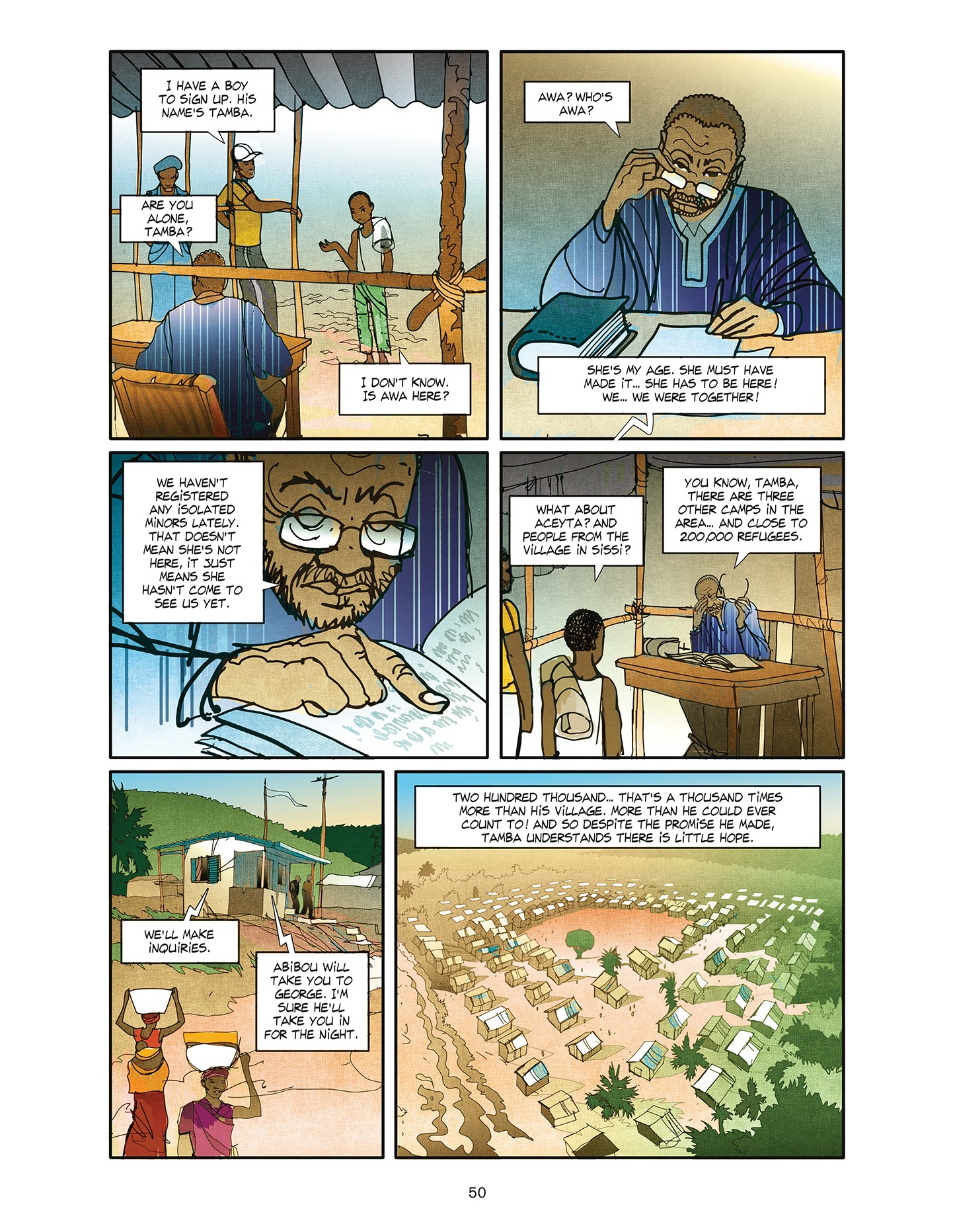 Read online Tamba, Child Soldier comic -  Issue # TPB - 51