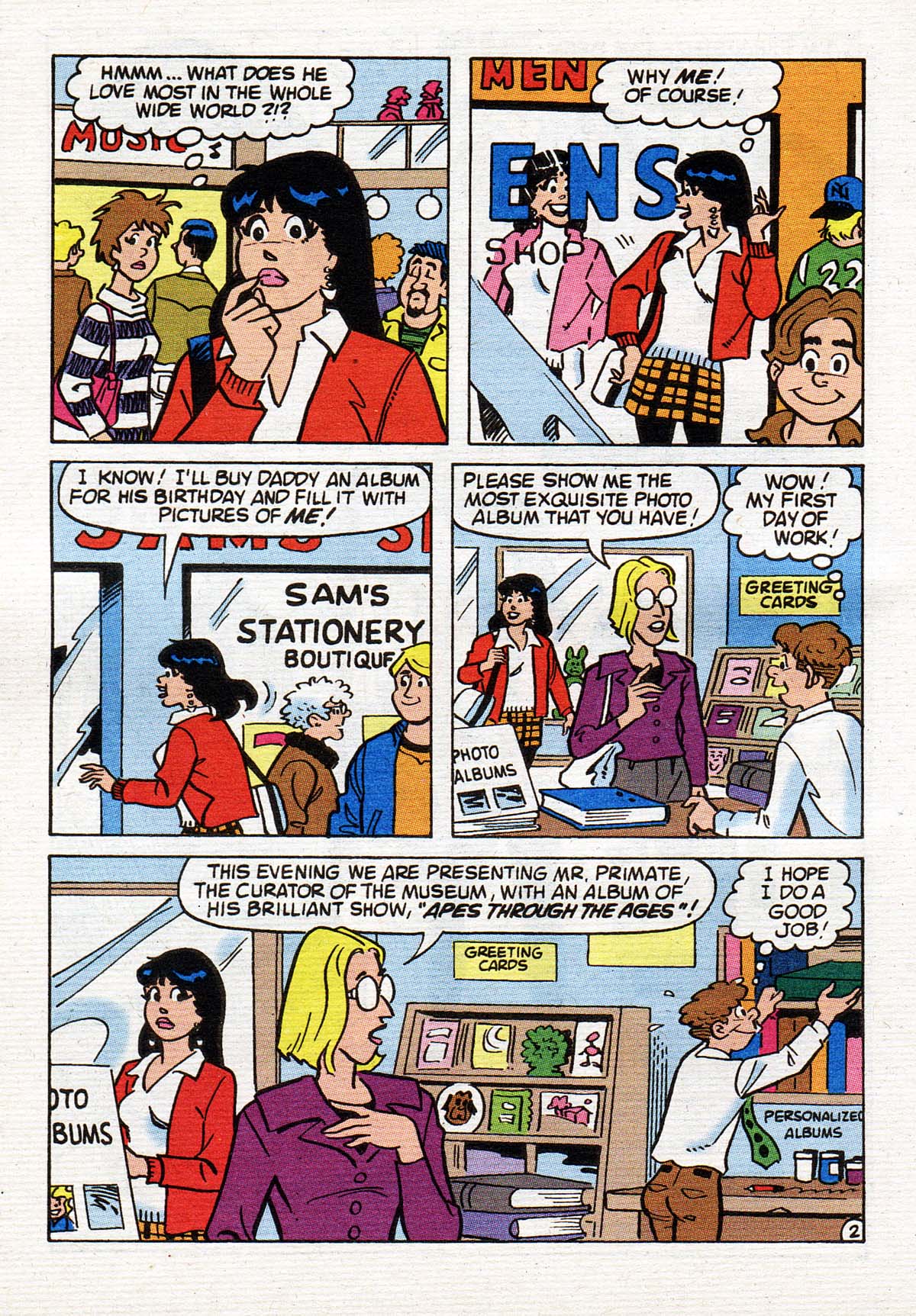 Read online Betty and Veronica Digest Magazine comic -  Issue #127 - 72