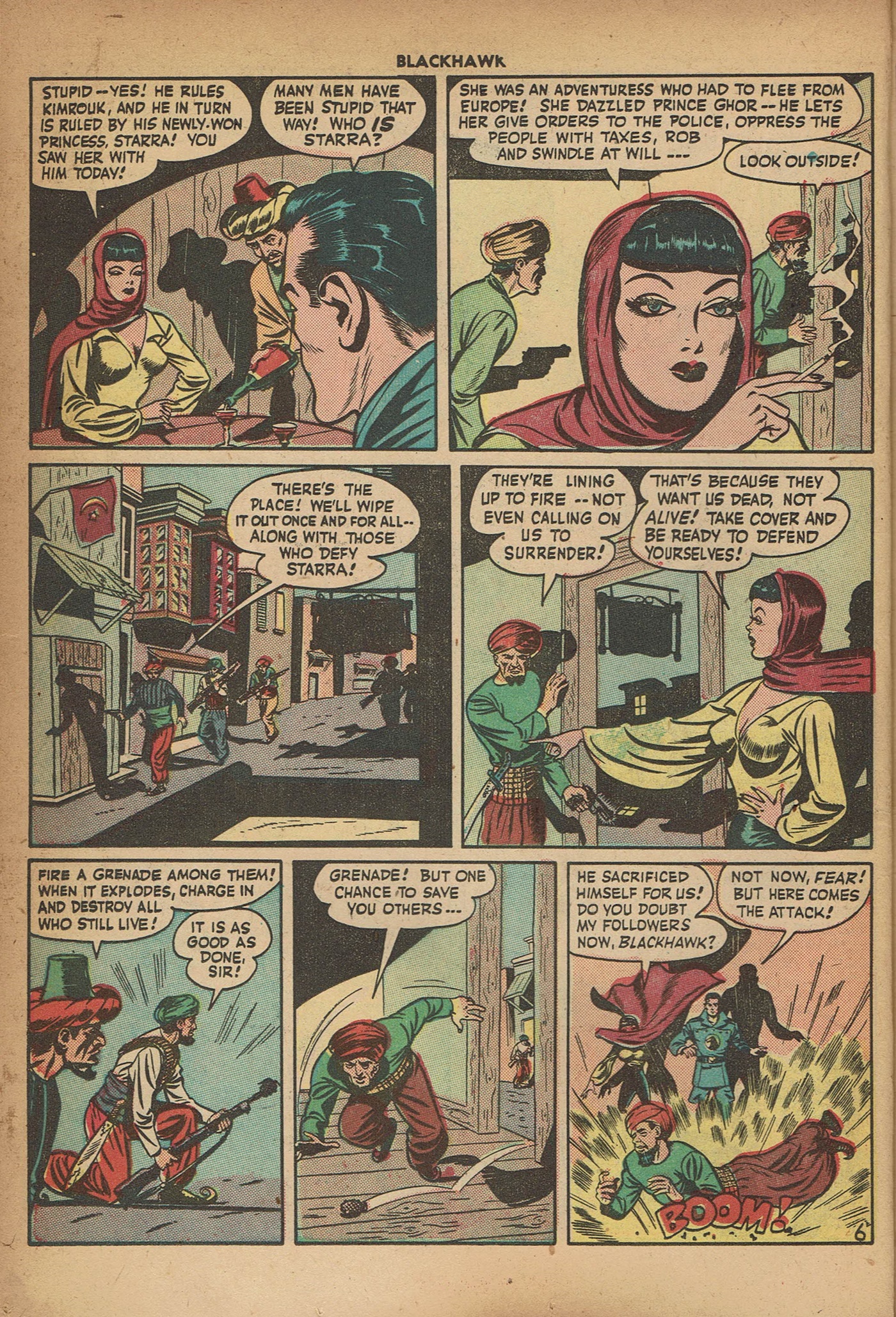 Read online Blackhawk (1957) comic -  Issue #13 - 20