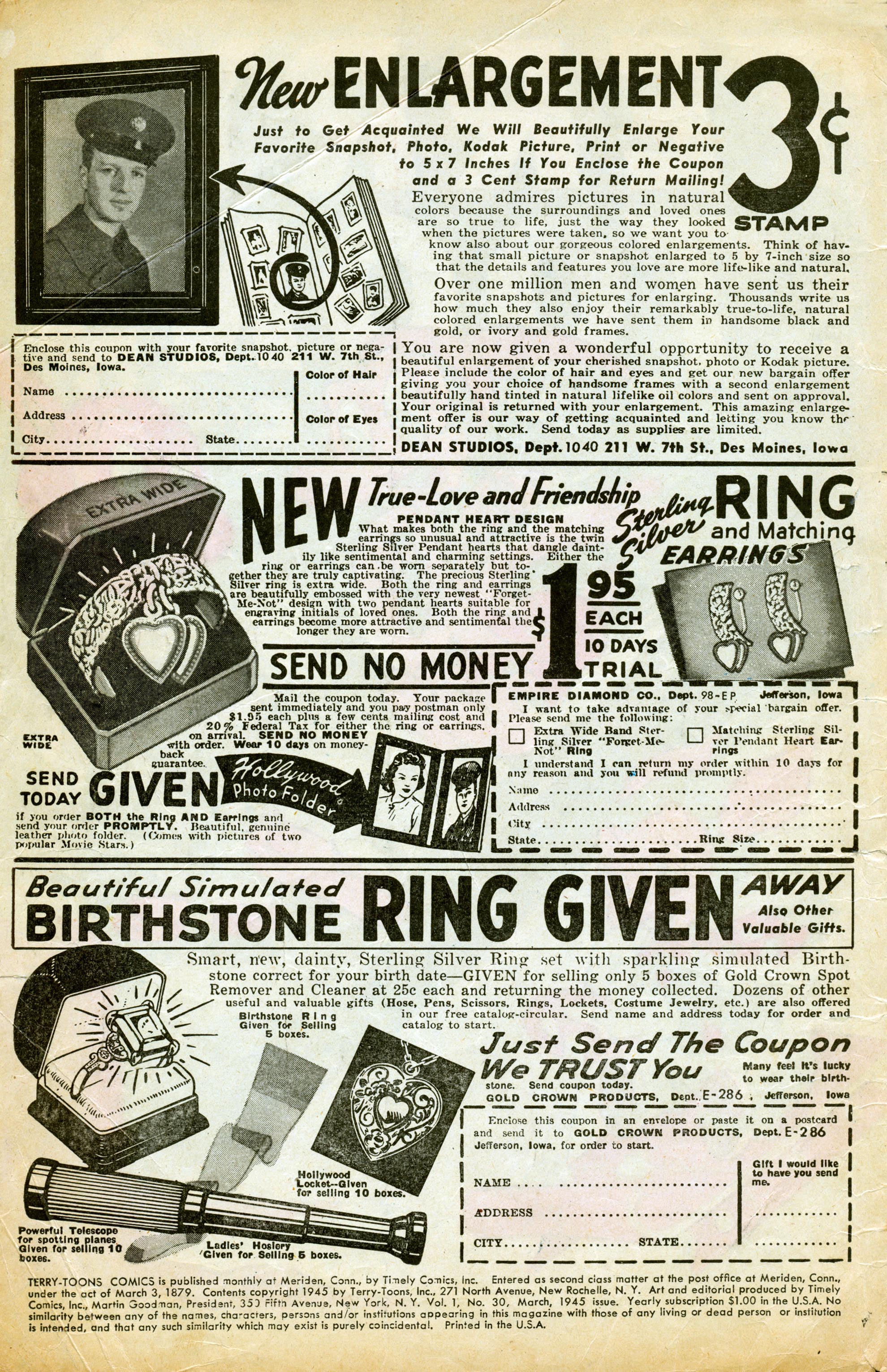 Read online Terry-Toons Comics comic -  Issue #30 - 2