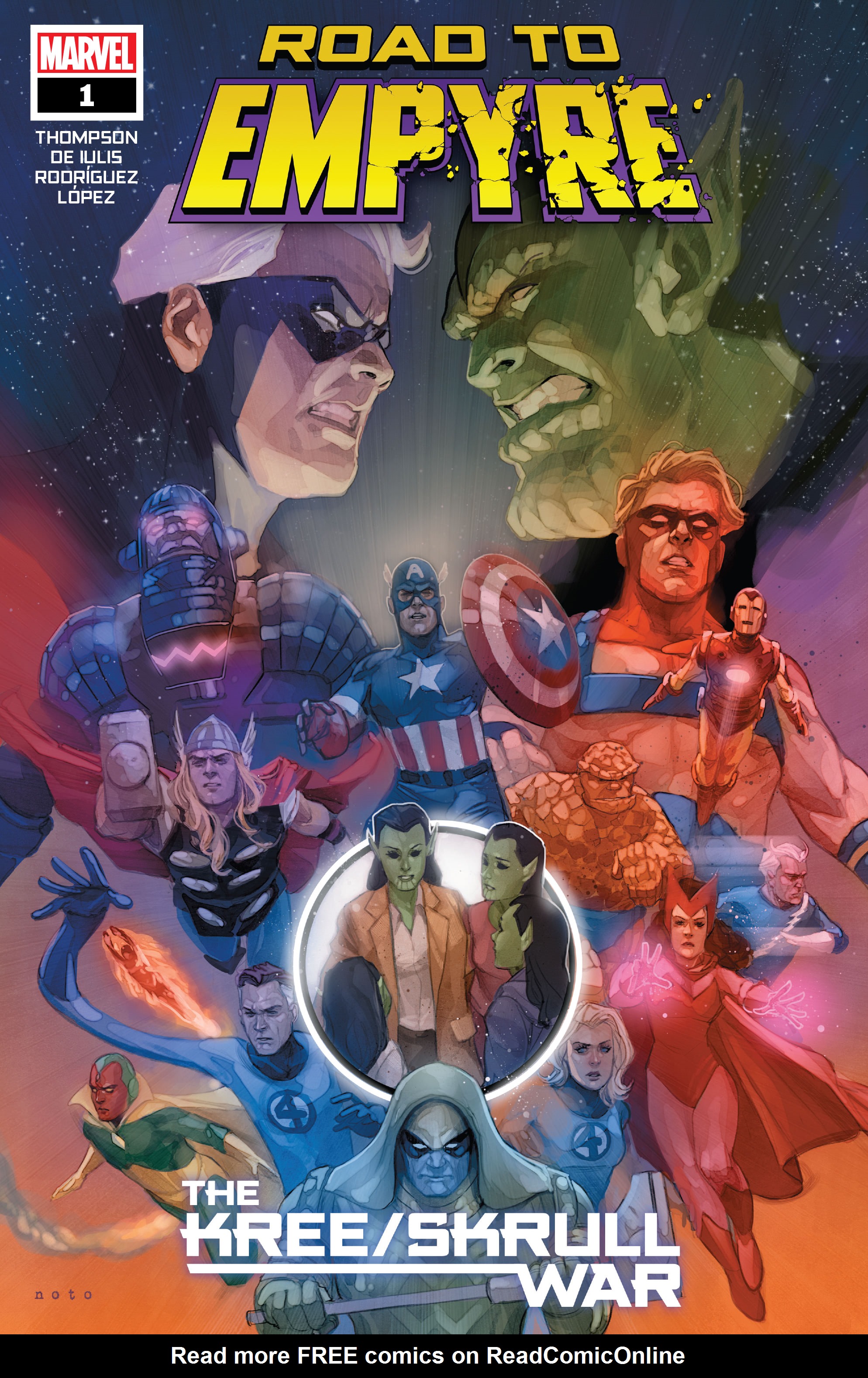 Read online Road To Empyre: The Kree/Skrull War comic -  Issue # Full - 1