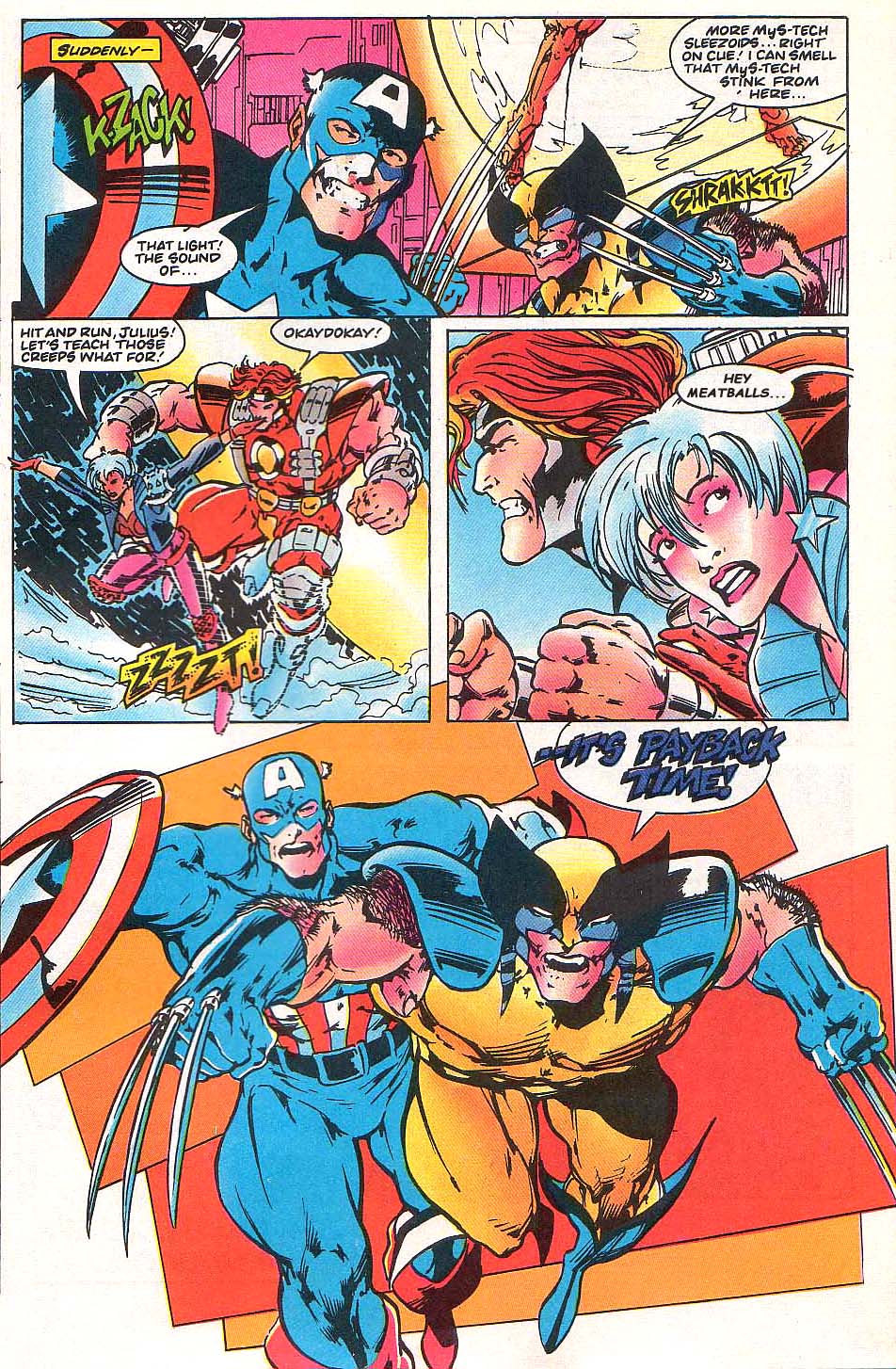 Read online Mys-Tech Wars comic -  Issue #2 - 20