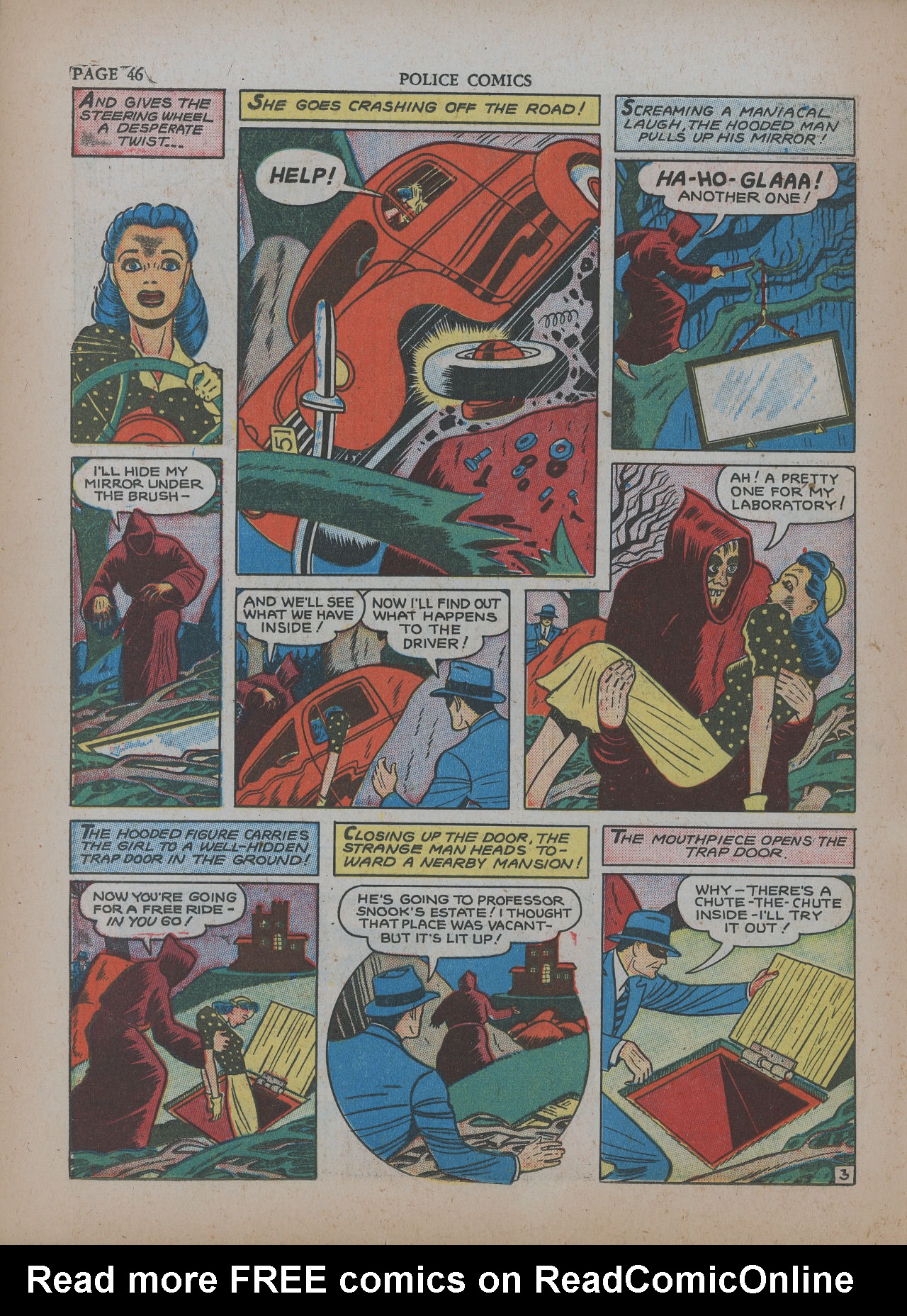 Read online Police Comics comic -  Issue #5 - 50