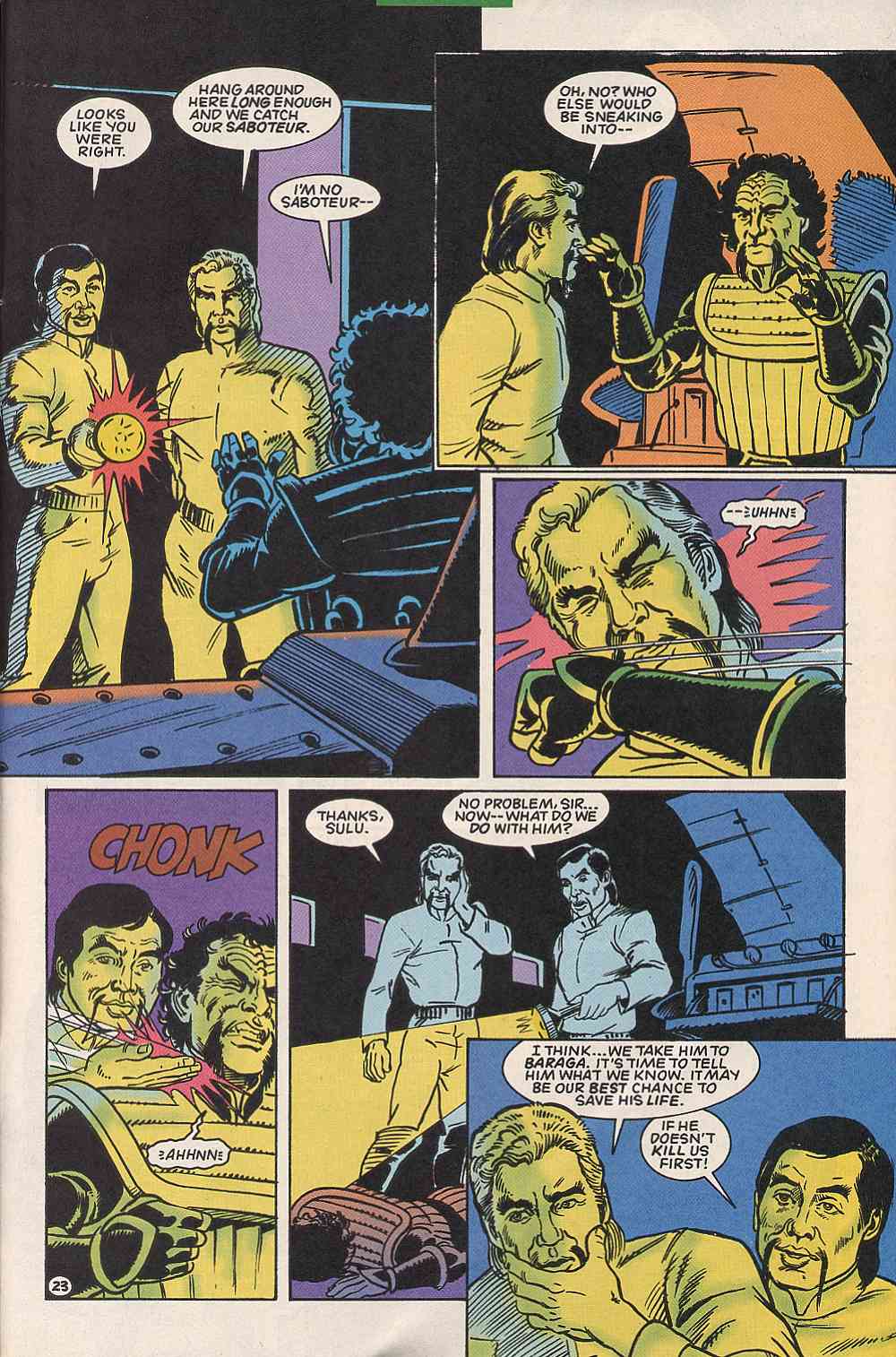 Read online Star Trek (1989) comic -  Issue #56 - 23