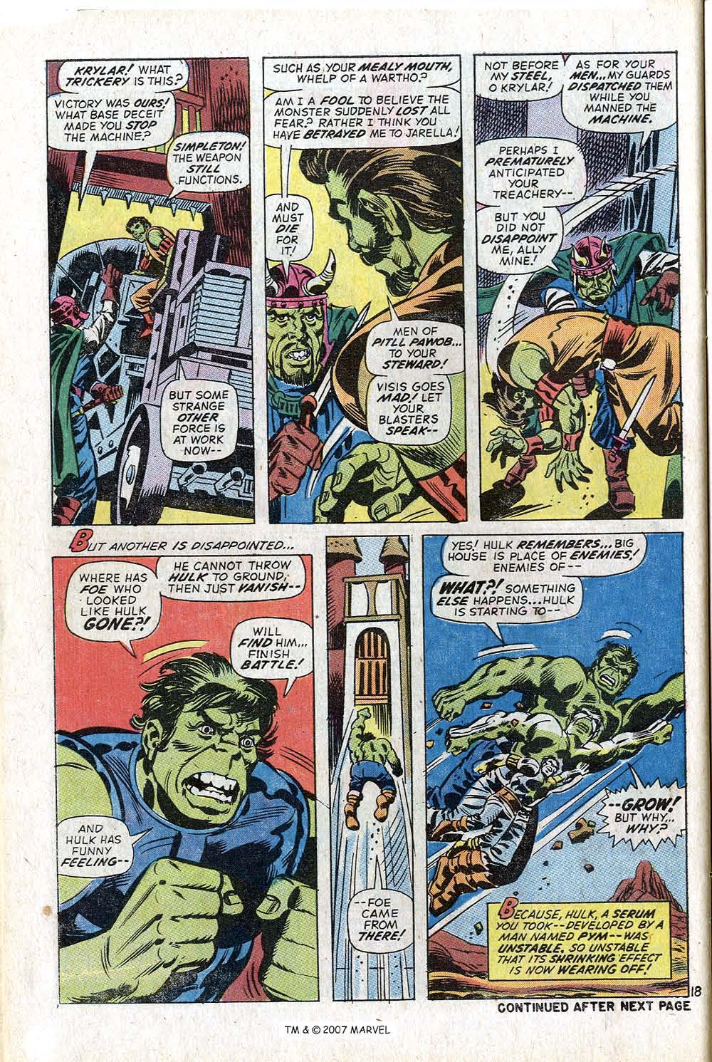 Read online The Incredible Hulk (1968) comic -  Issue #156 - 30
