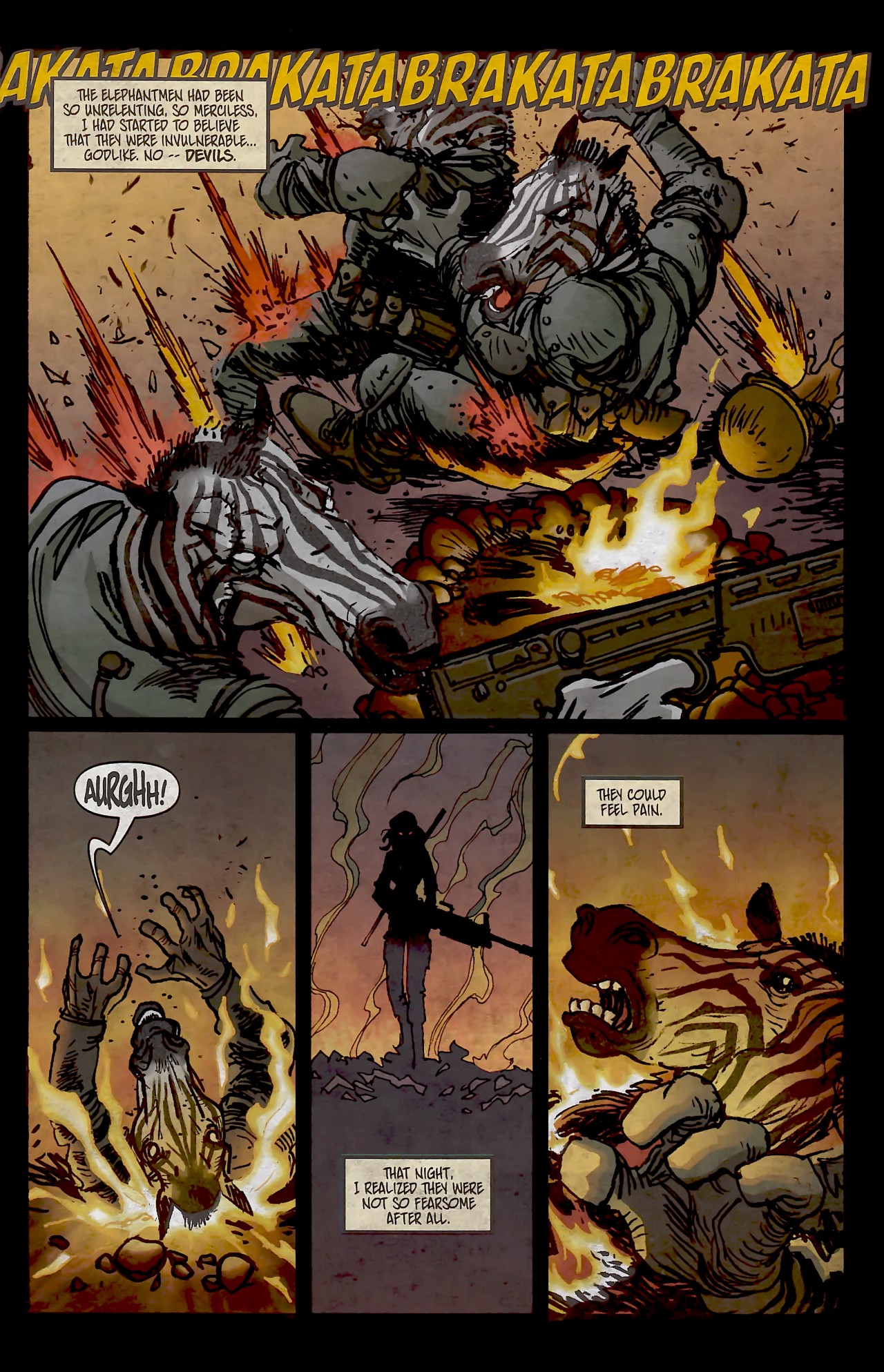Read online Elephantmen War Toys: Yvette comic -  Issue # Full - 22
