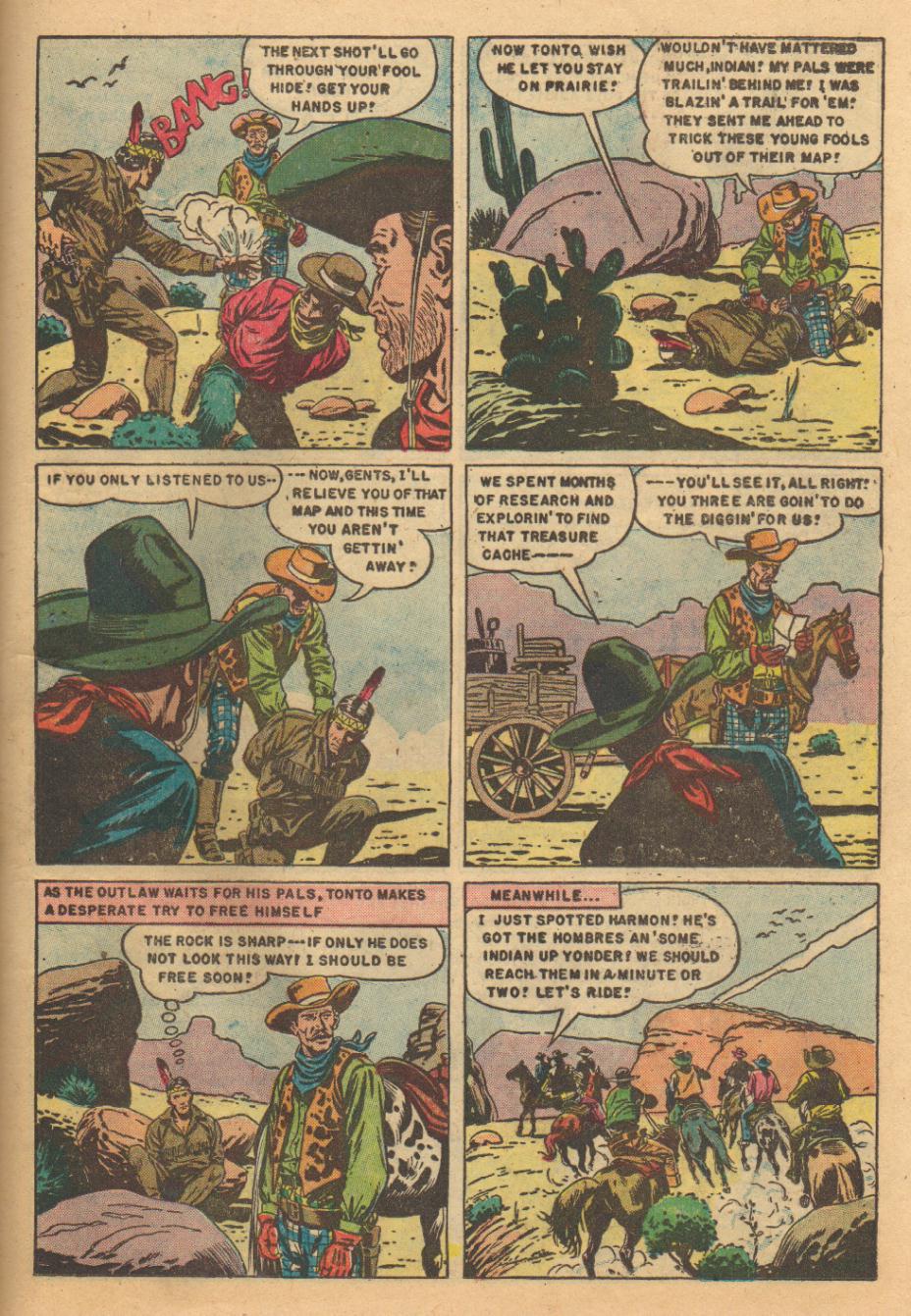 Read online Lone Ranger's Companion Tonto comic -  Issue #11 - 23