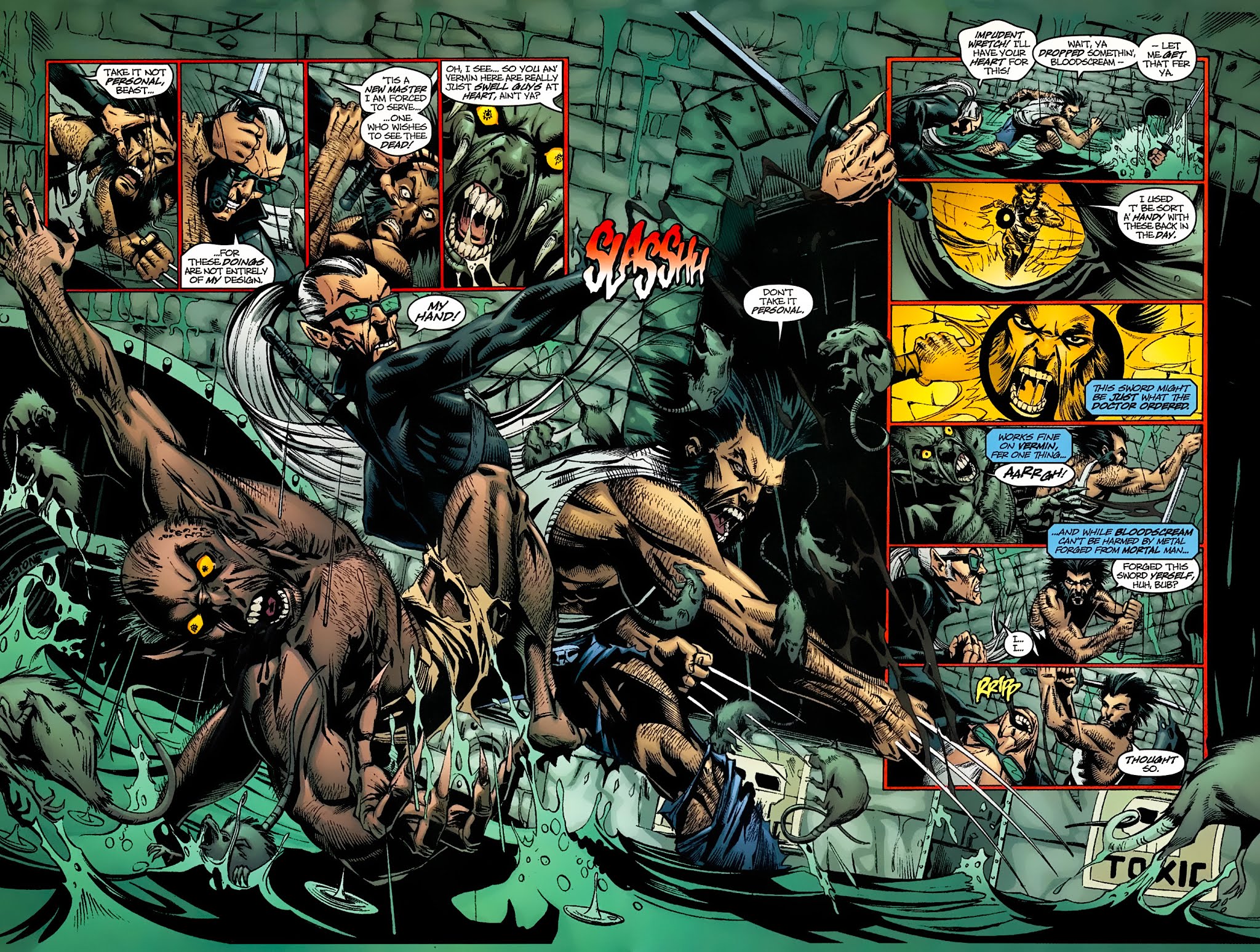 Read online Wolverine (1988) comic -  Issue # Annual '01 - 23