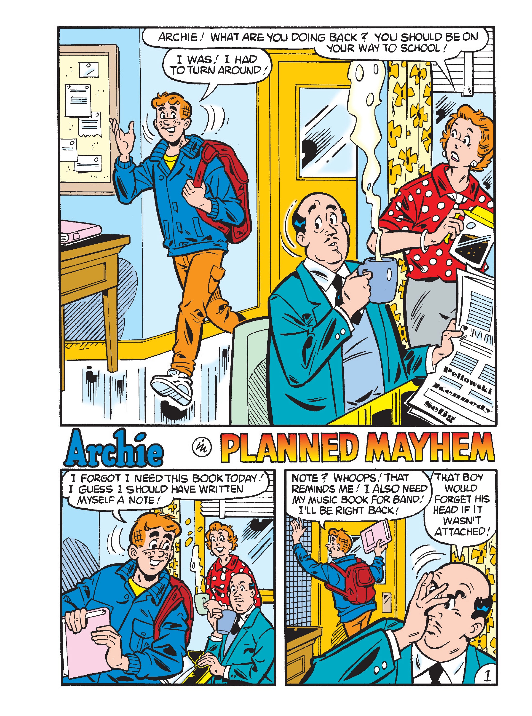 Read online Archie's Double Digest Magazine comic -  Issue #325 - 129