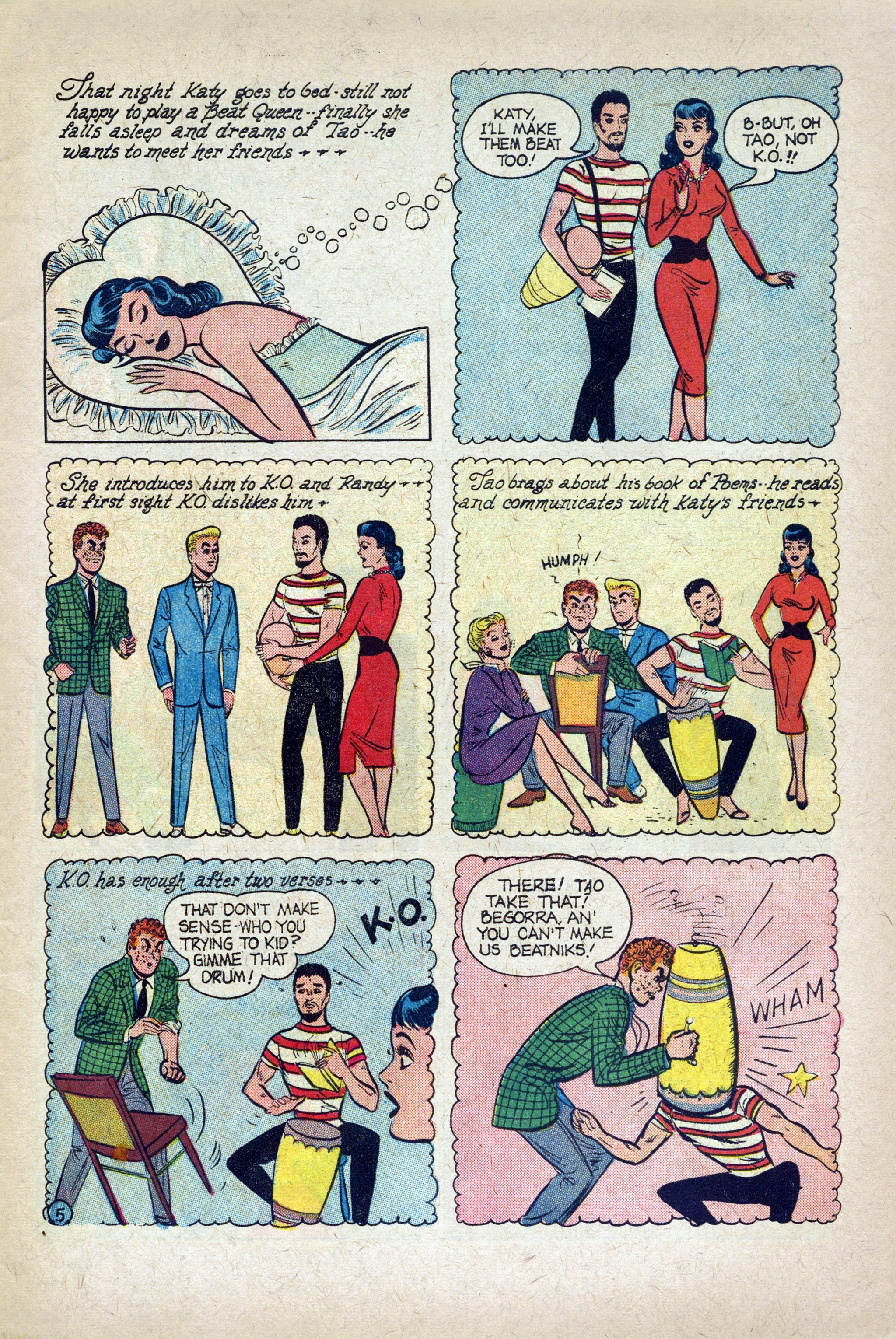 Read online Katy Keene (1949) comic -  Issue #55 - 7