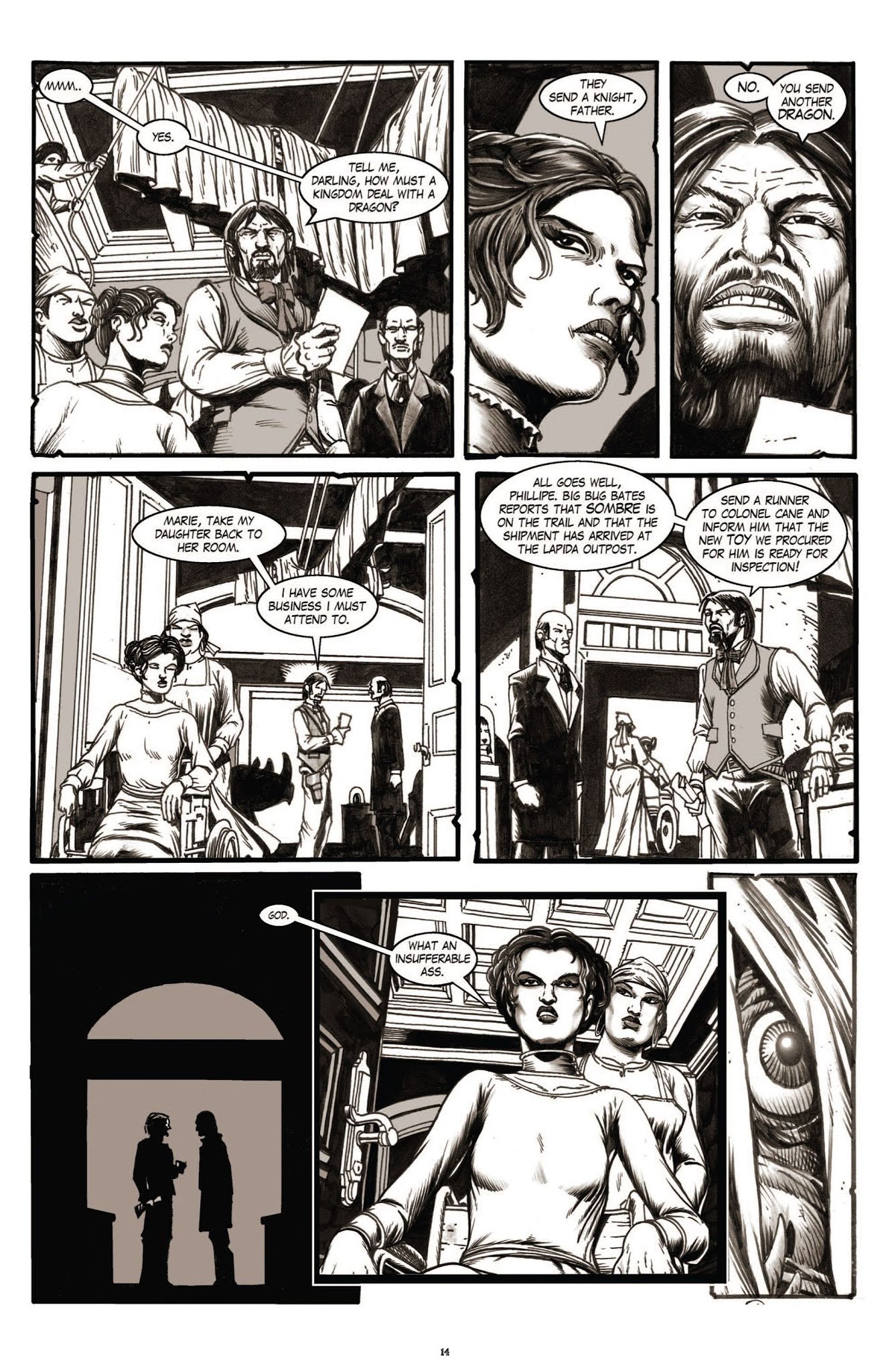 Read online Hawken comic -  Issue #4 - 16