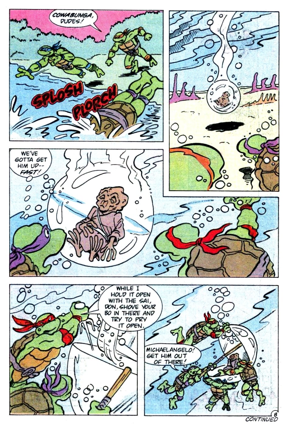 Read online Teenage Mutant Ninja Turtles Adventures (1989) comic -  Issue #3 - 9