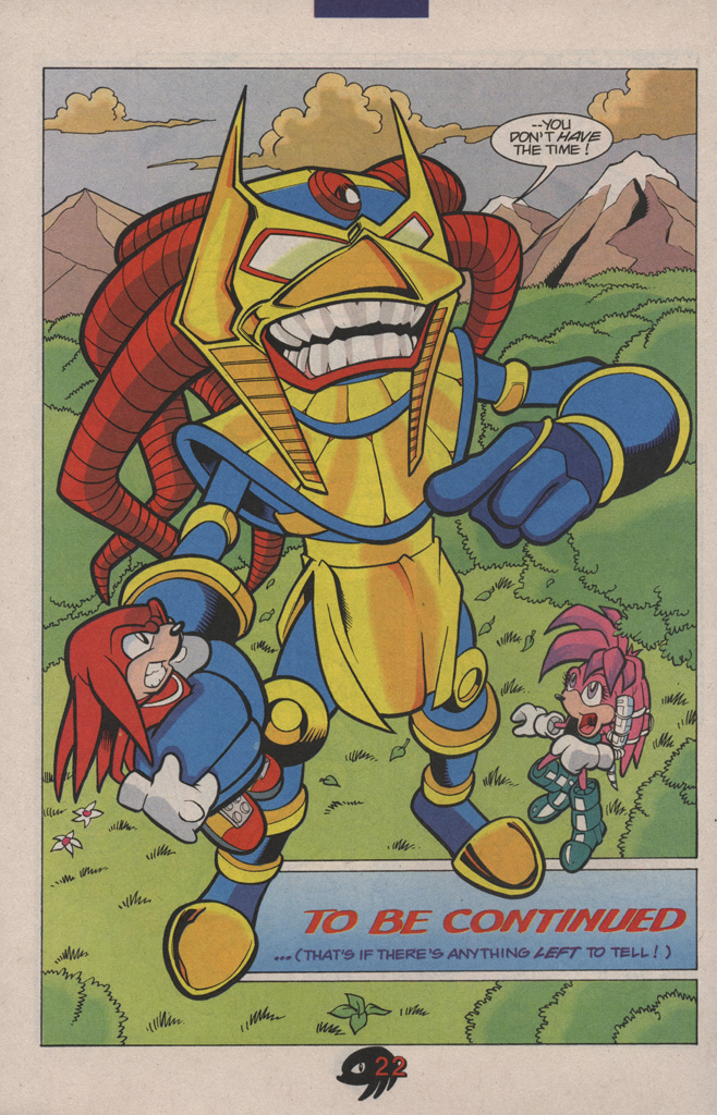 Read online Knuckles the Echidna comic -  Issue #7 - 30