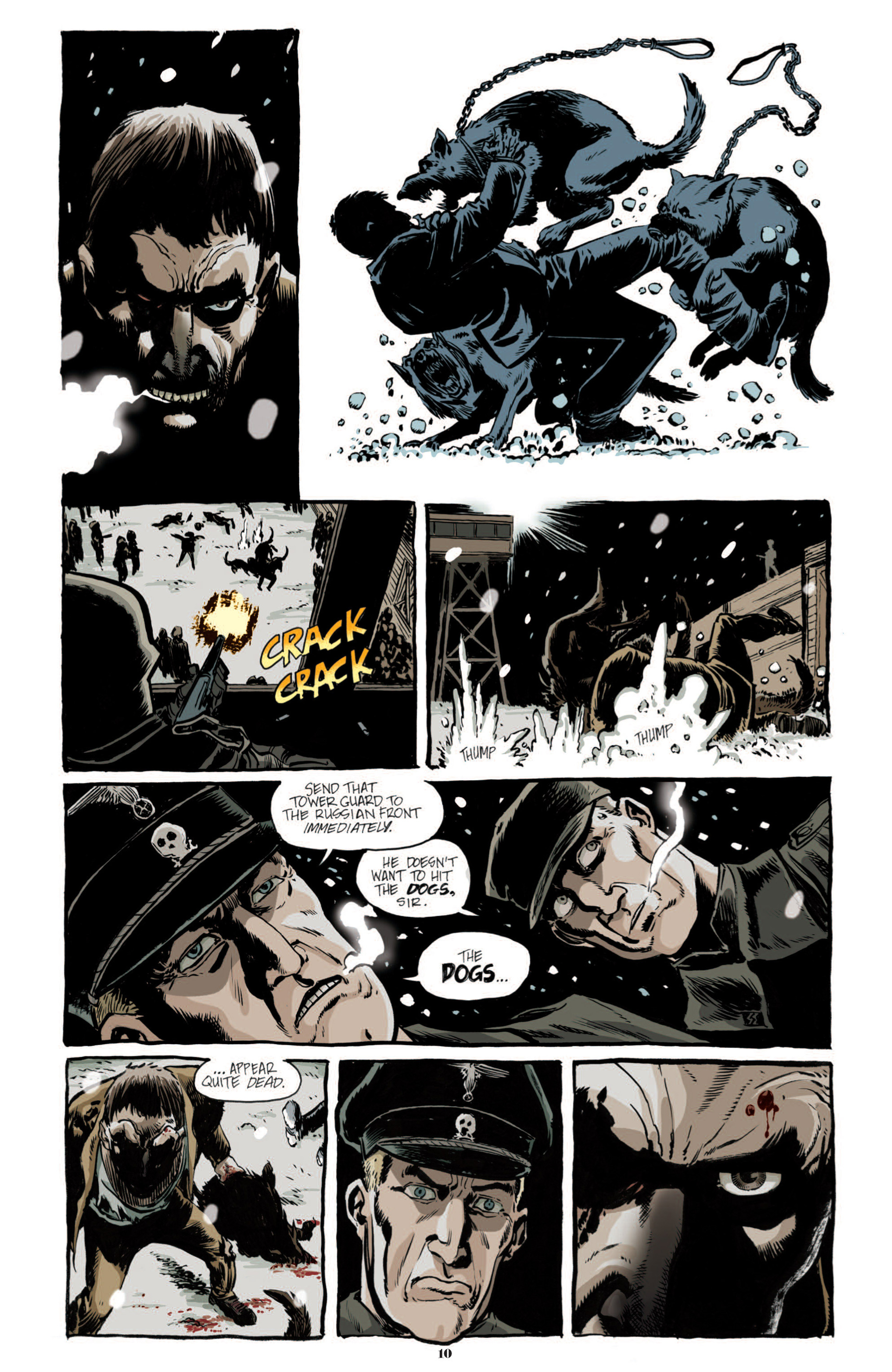 Read online The Crow: Skinning the Wolves comic -  Issue #1 - 11