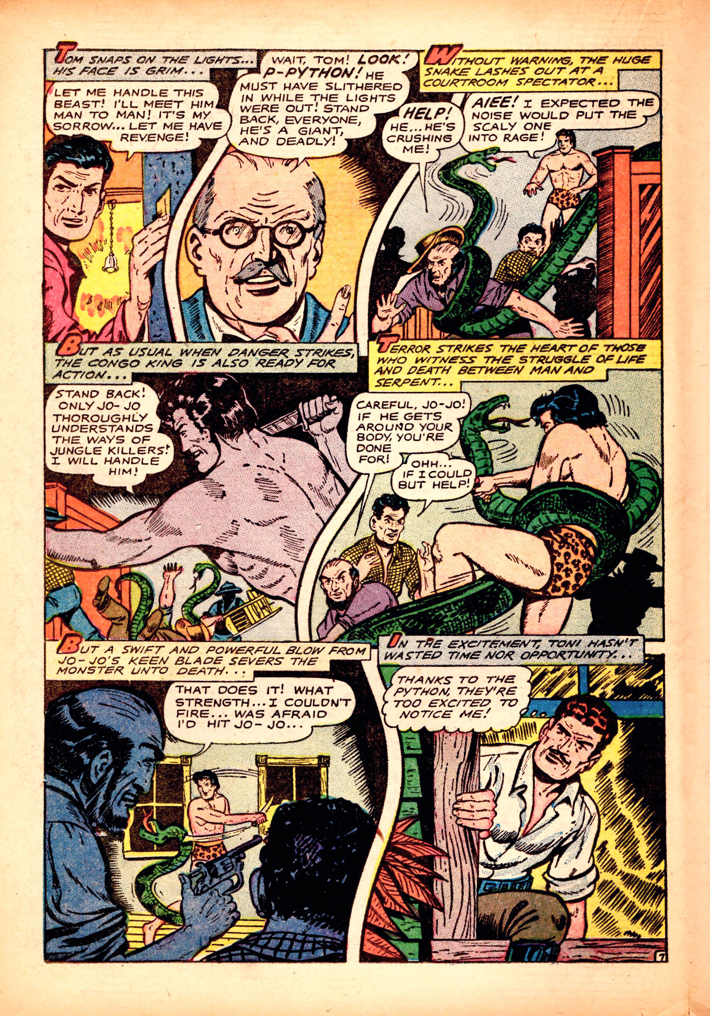 Read online Terrors of the Jungle comic -  Issue #6 - 18
