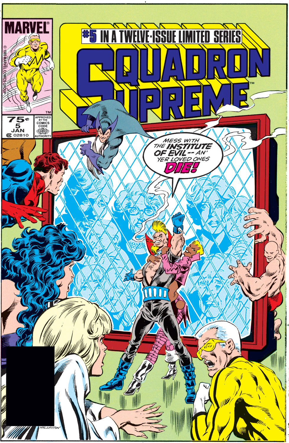 Read online Squadron Supreme (1985) comic -  Issue #5 - 1