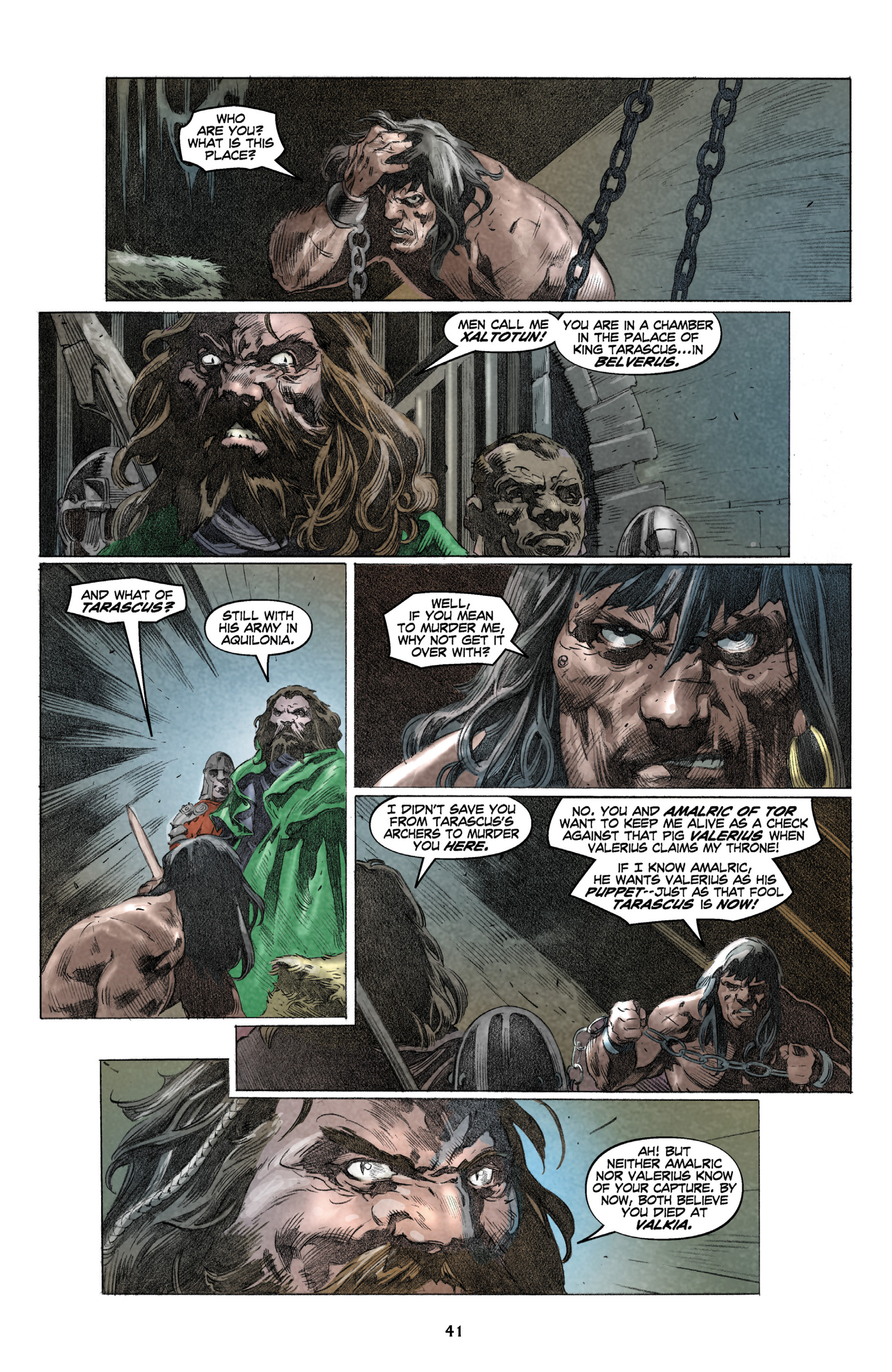 Read online King Conan: The Hour of the Dragon comic -  Issue # _TPB - 42