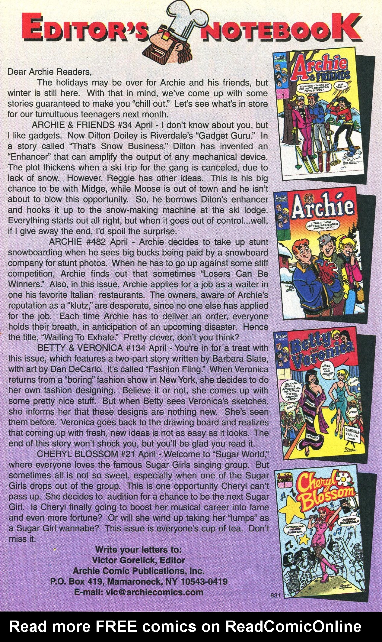 Read online Archie & Friends (1992) comic -  Issue #34 - 12