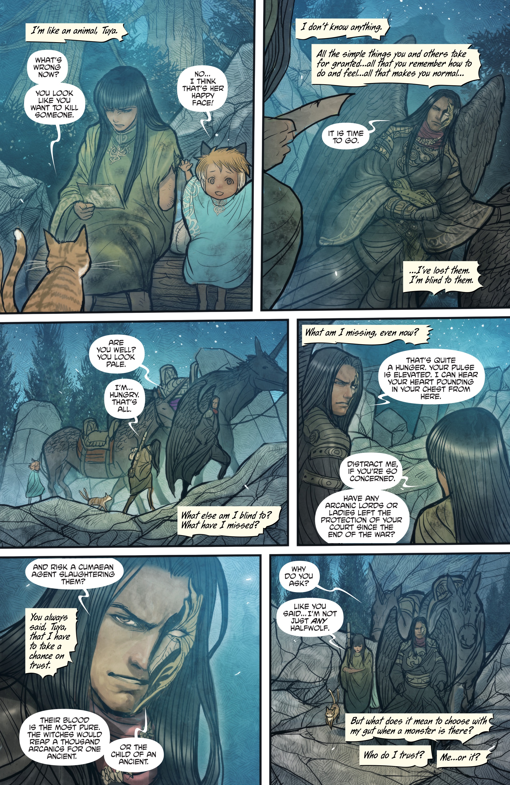 Read online Monstress comic -  Issue #5 - 22