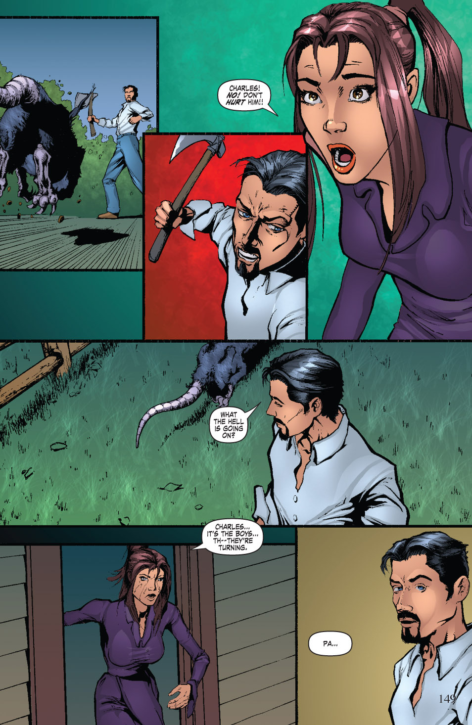 Read online Grimm Fairy Tales: The Piper comic -  Issue # _TPB - 135