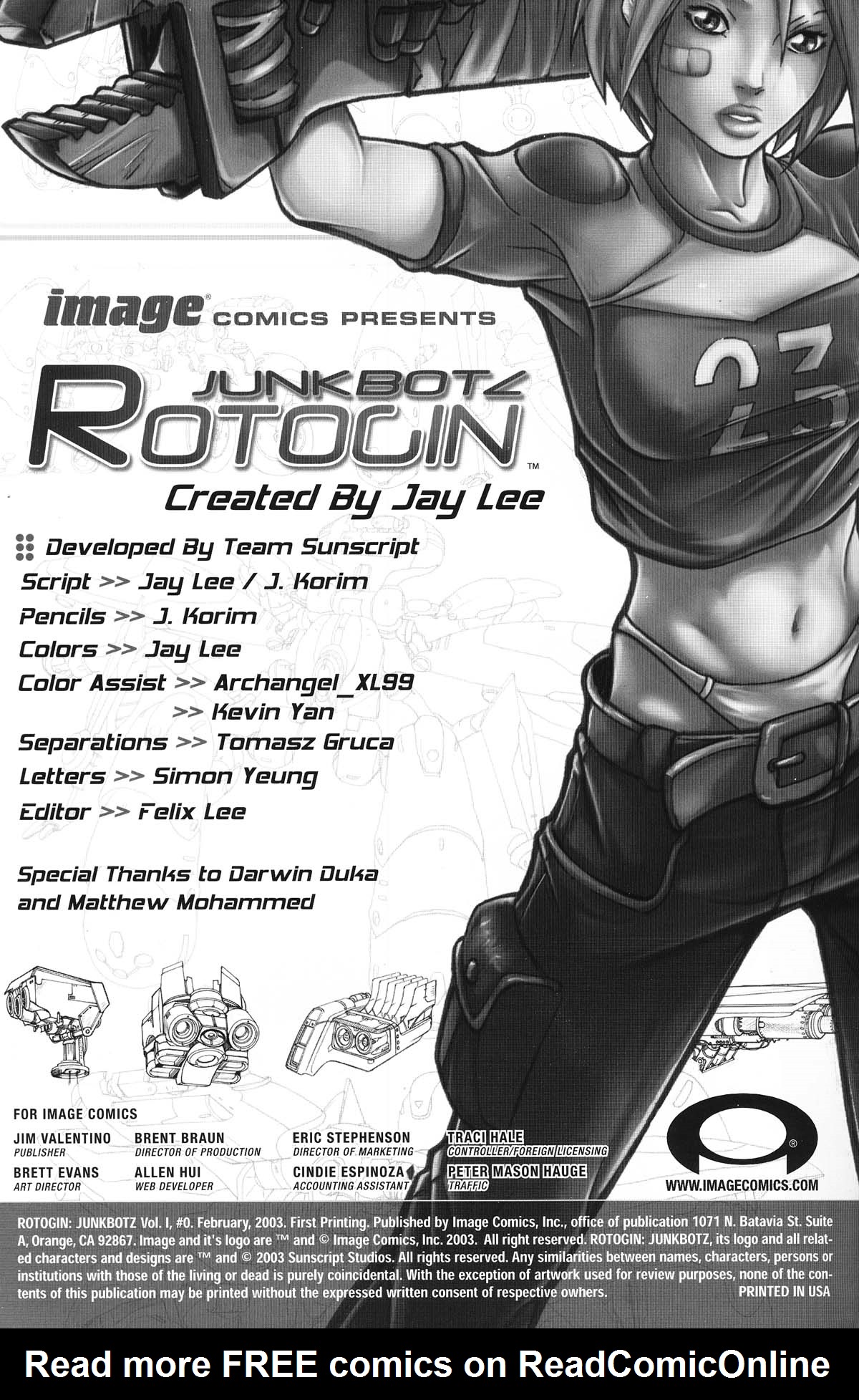 Read online Rotogin: Junkbotz comic -  Issue #0 - 2