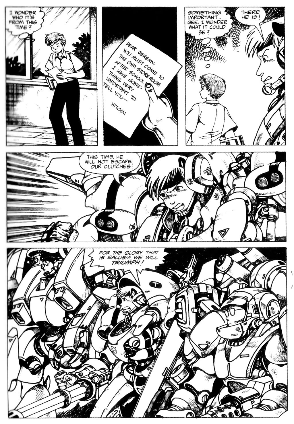 Read online Ninja High School (1986) comic -  Issue #8 - 24