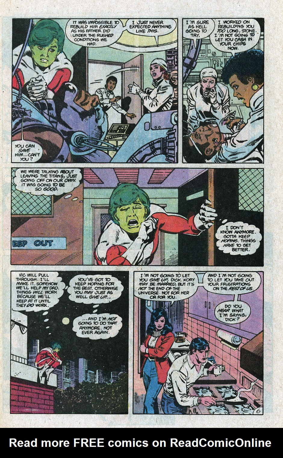 Read online Tales of the Teen Titans comic -  Issue #78 - 7