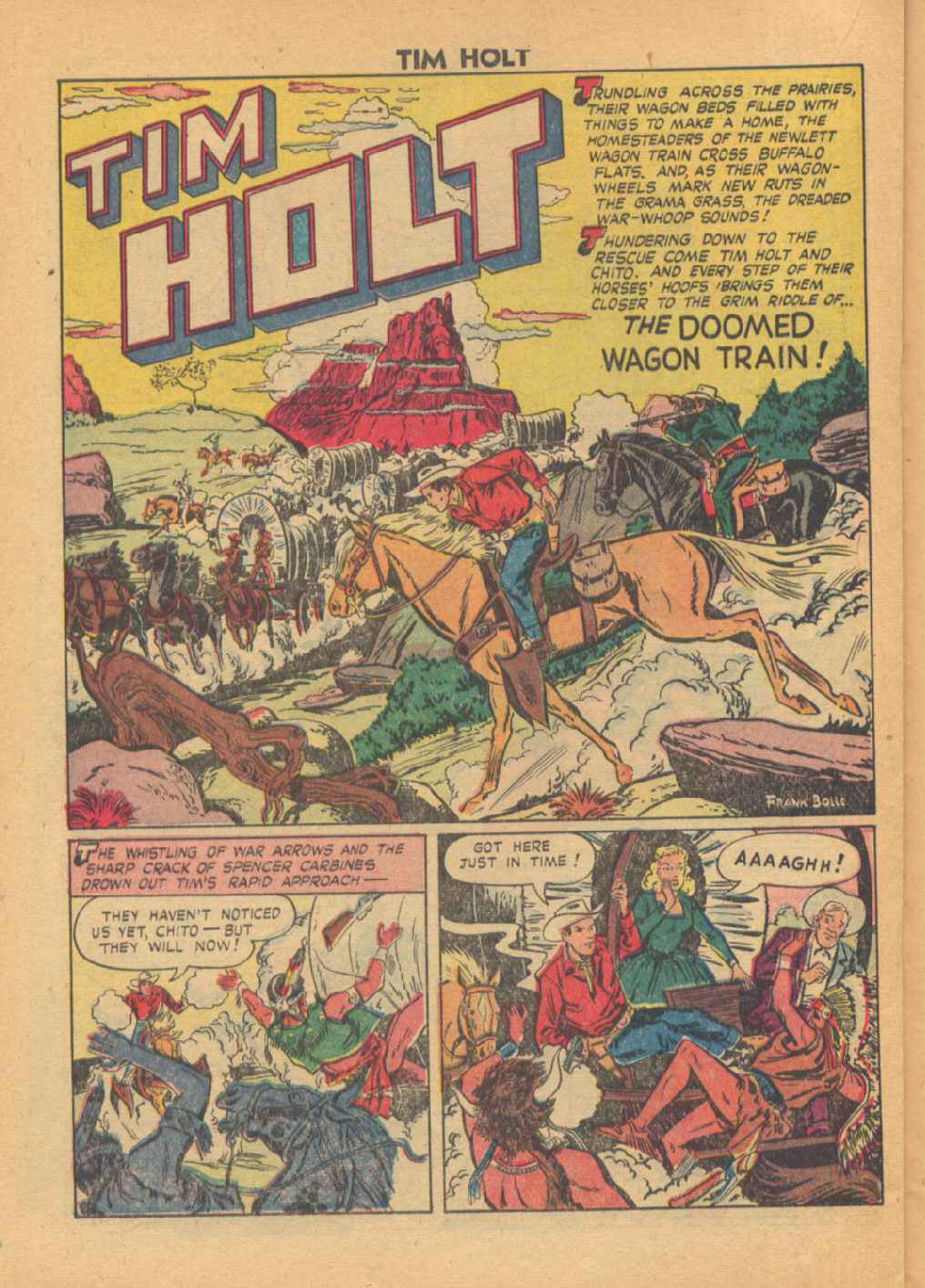 Read online Tim Holt comic -  Issue #13 - 20