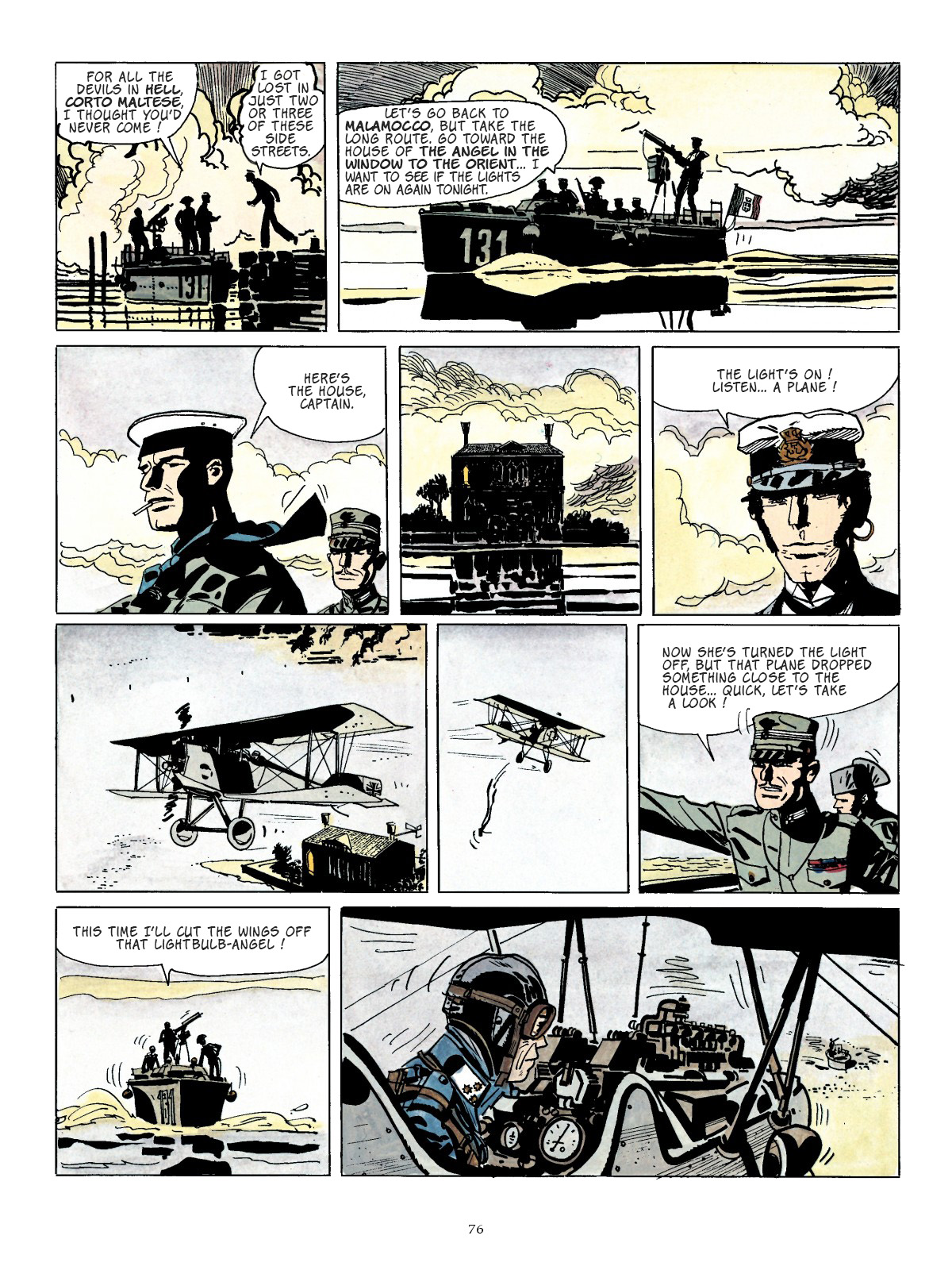 Read online Corto Maltese comic -  Issue # TPB 6 - 71